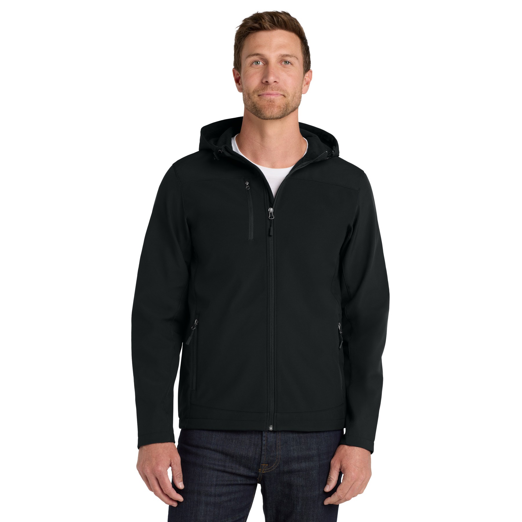 Hooded Core Soft Shell Jacket - Main Image