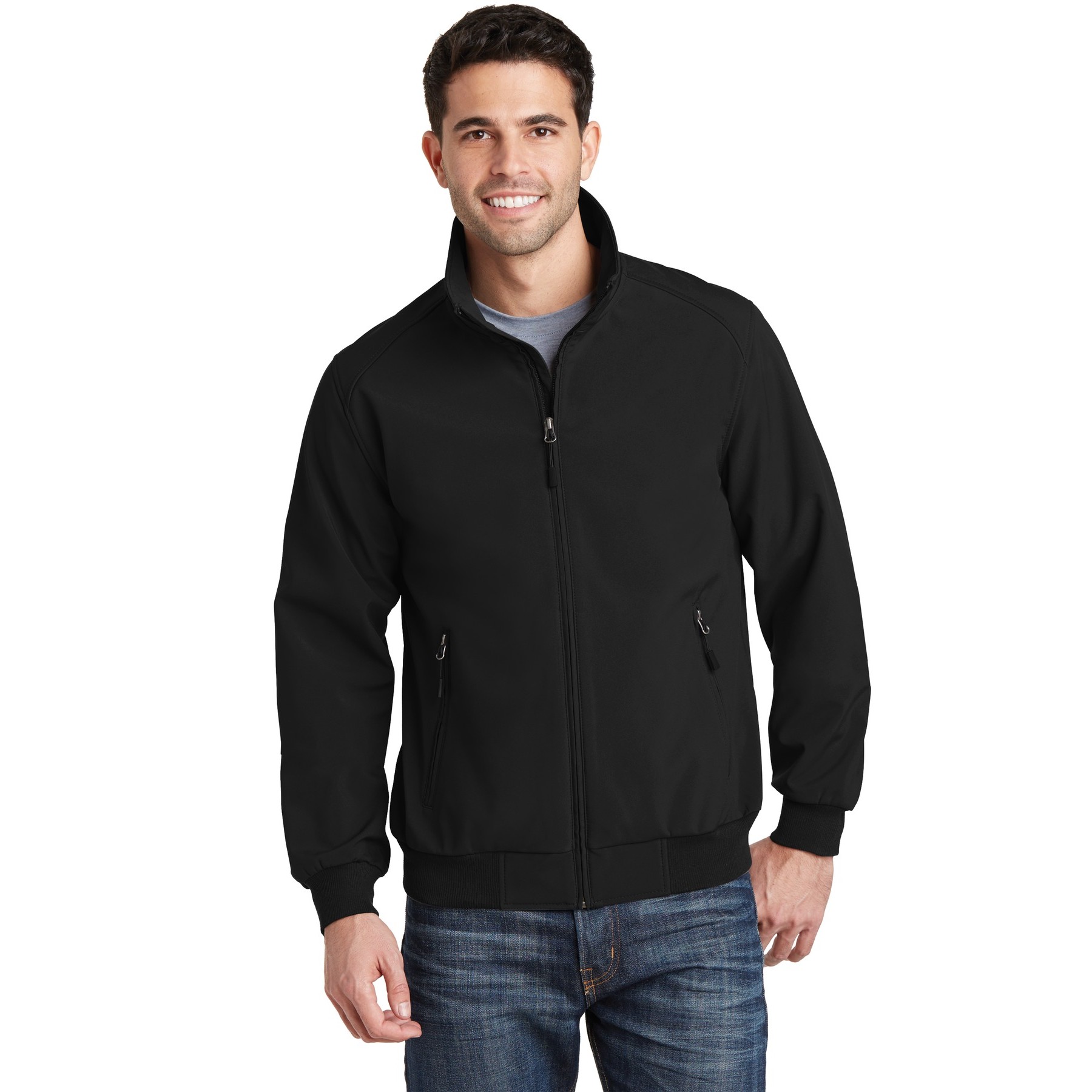 Soft Shell Bomber Jacket - Main Image
