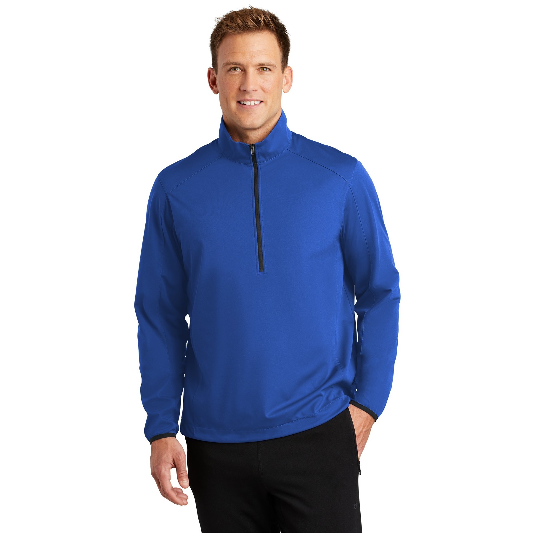 Active 1/2-Zip Soft Shell Jacket - Thumbnail Image