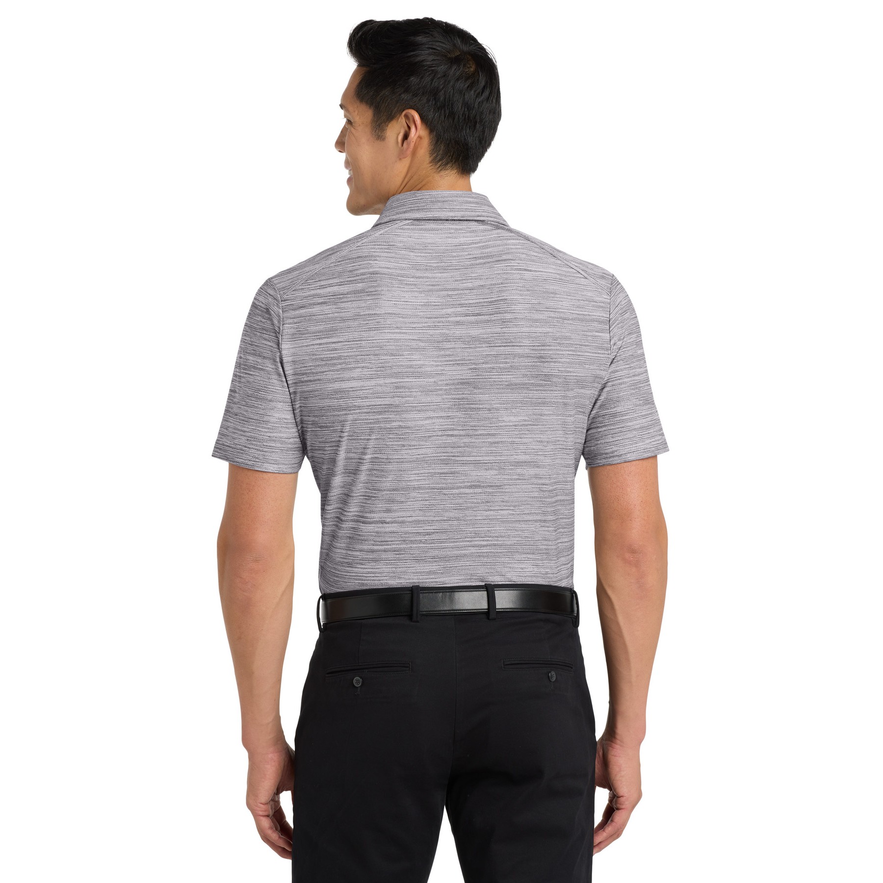 Stretch Heather Polo - Thumbnail Image