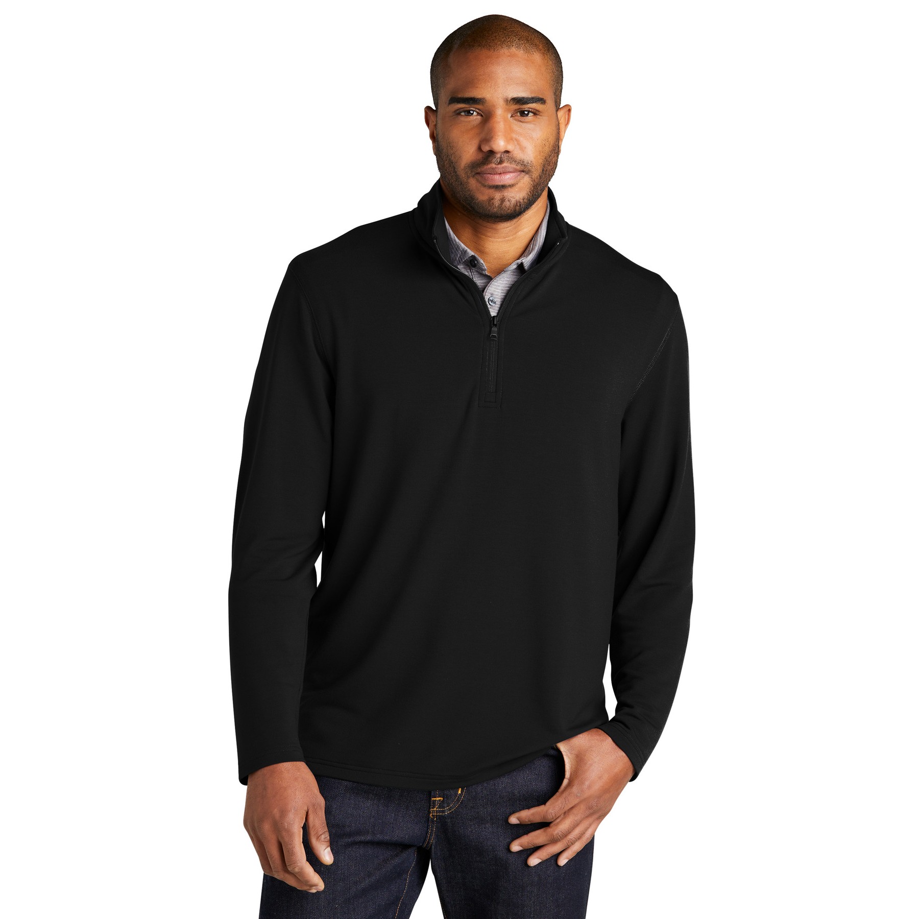 Microterry 1/4-Zip Pullover