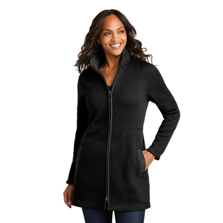Women's Arc Sweater Fleece Long Jacket