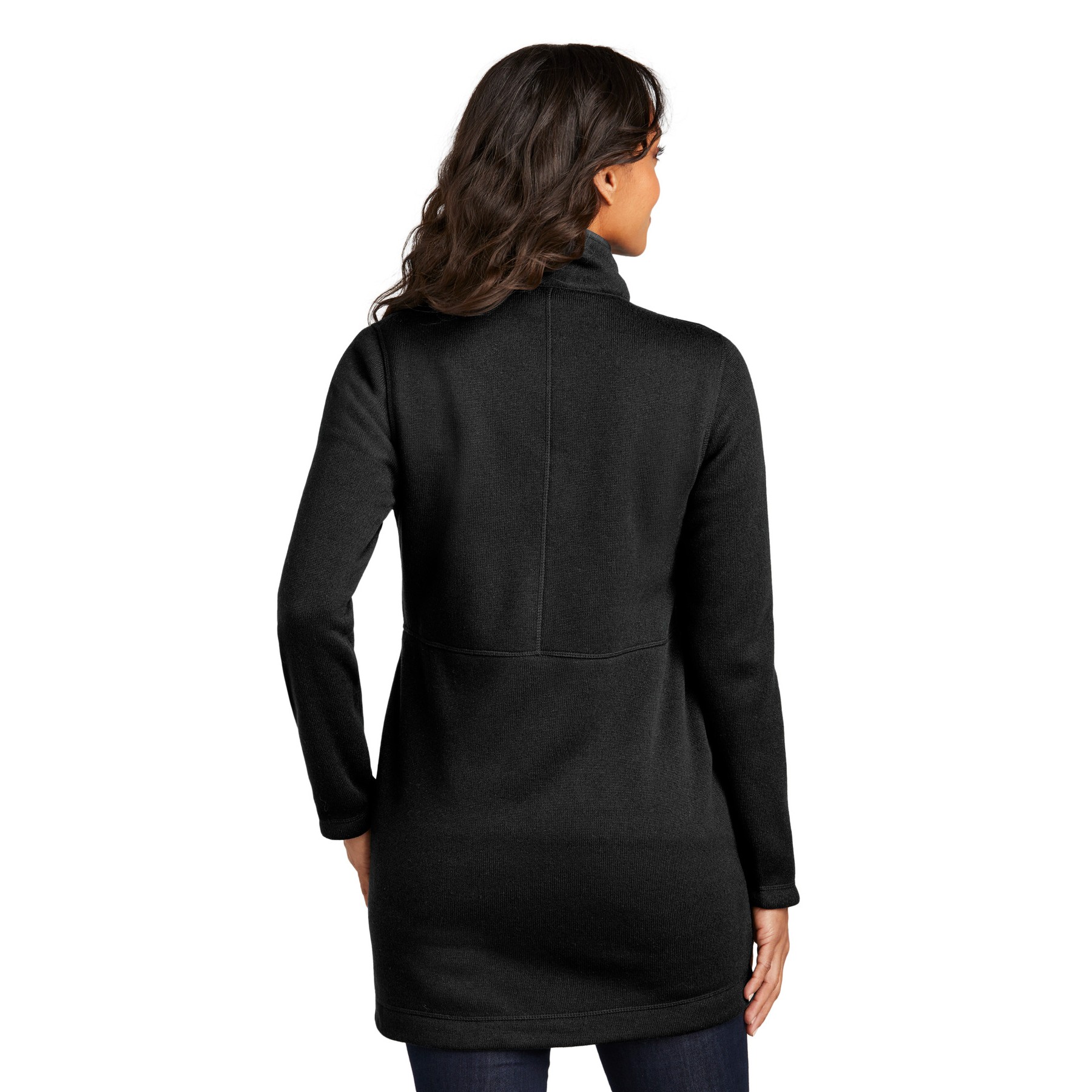 Women's Arc Sweater Fleece Long Jacket - Thumbnail Image