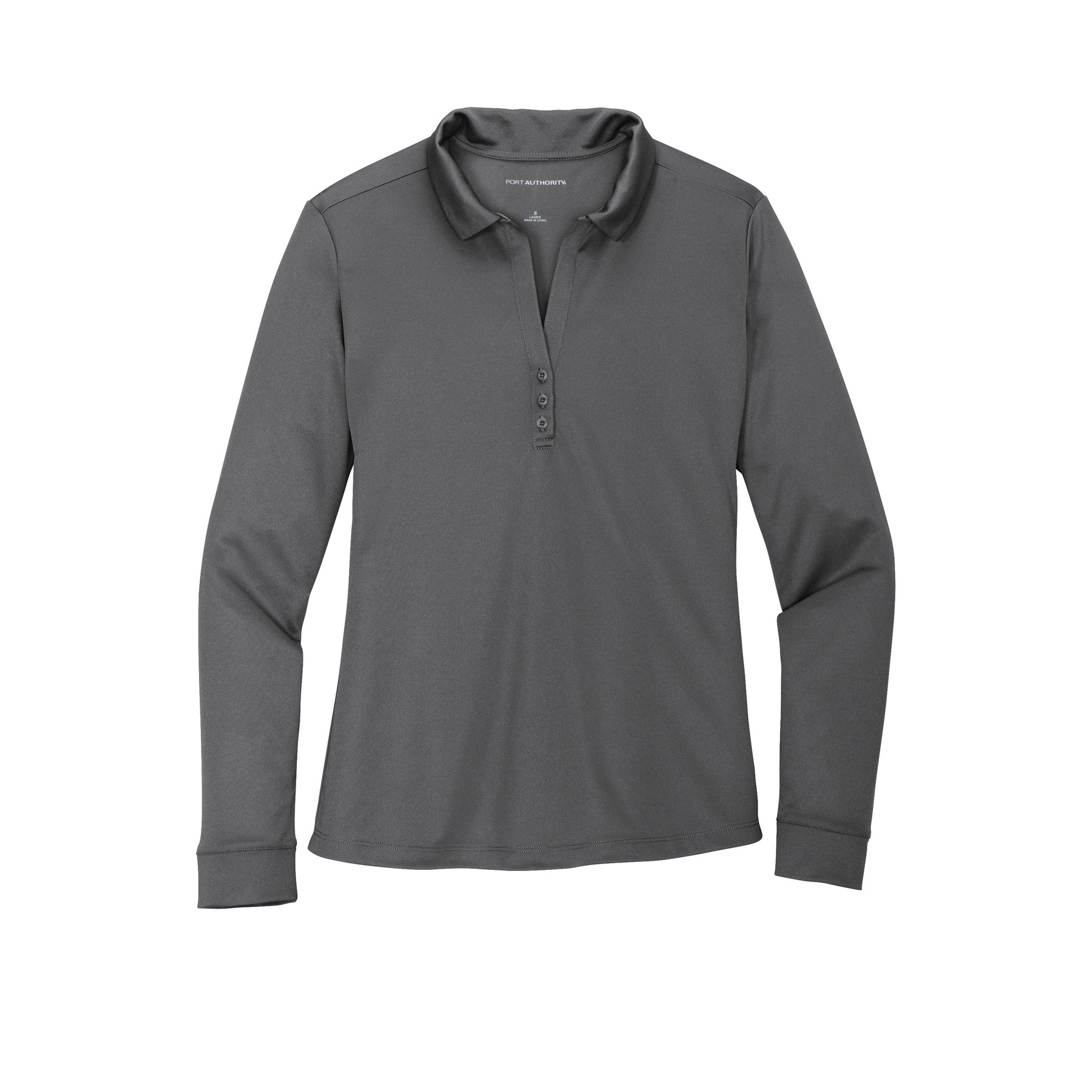 Women's Silk Touch Performance Long Sleeve Polo - Thumbnail Image