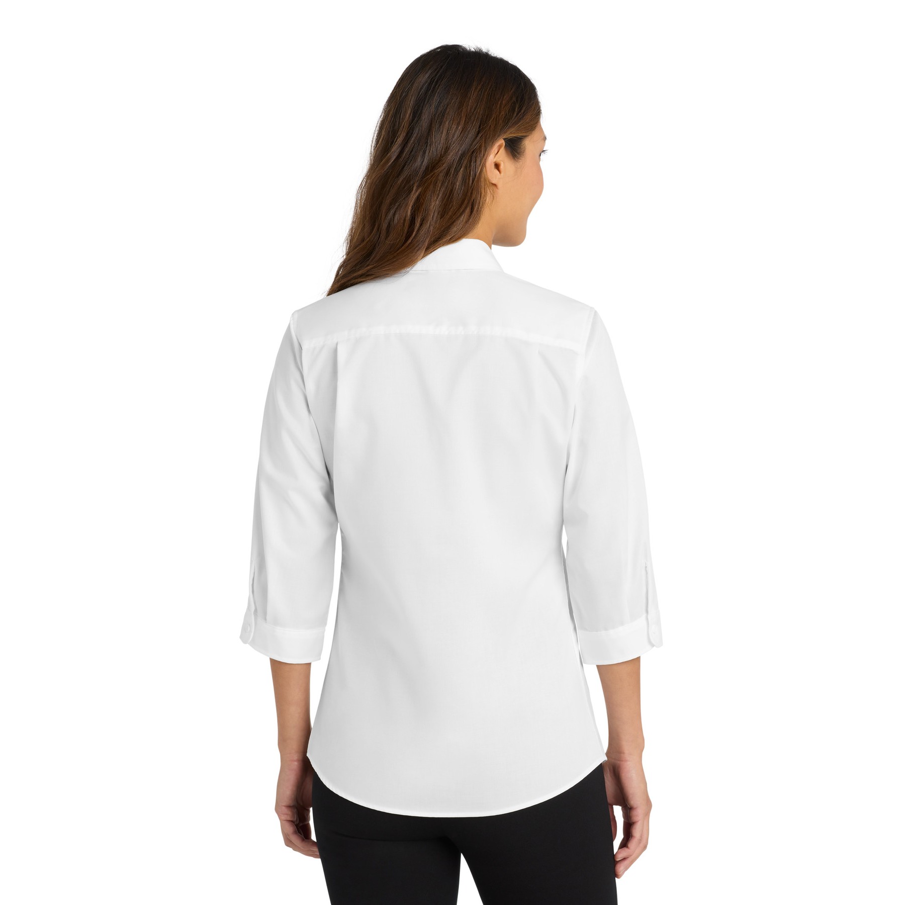 Women's 3/4-Sleeve SuperPro Twill Shirt - Thumbnail Image