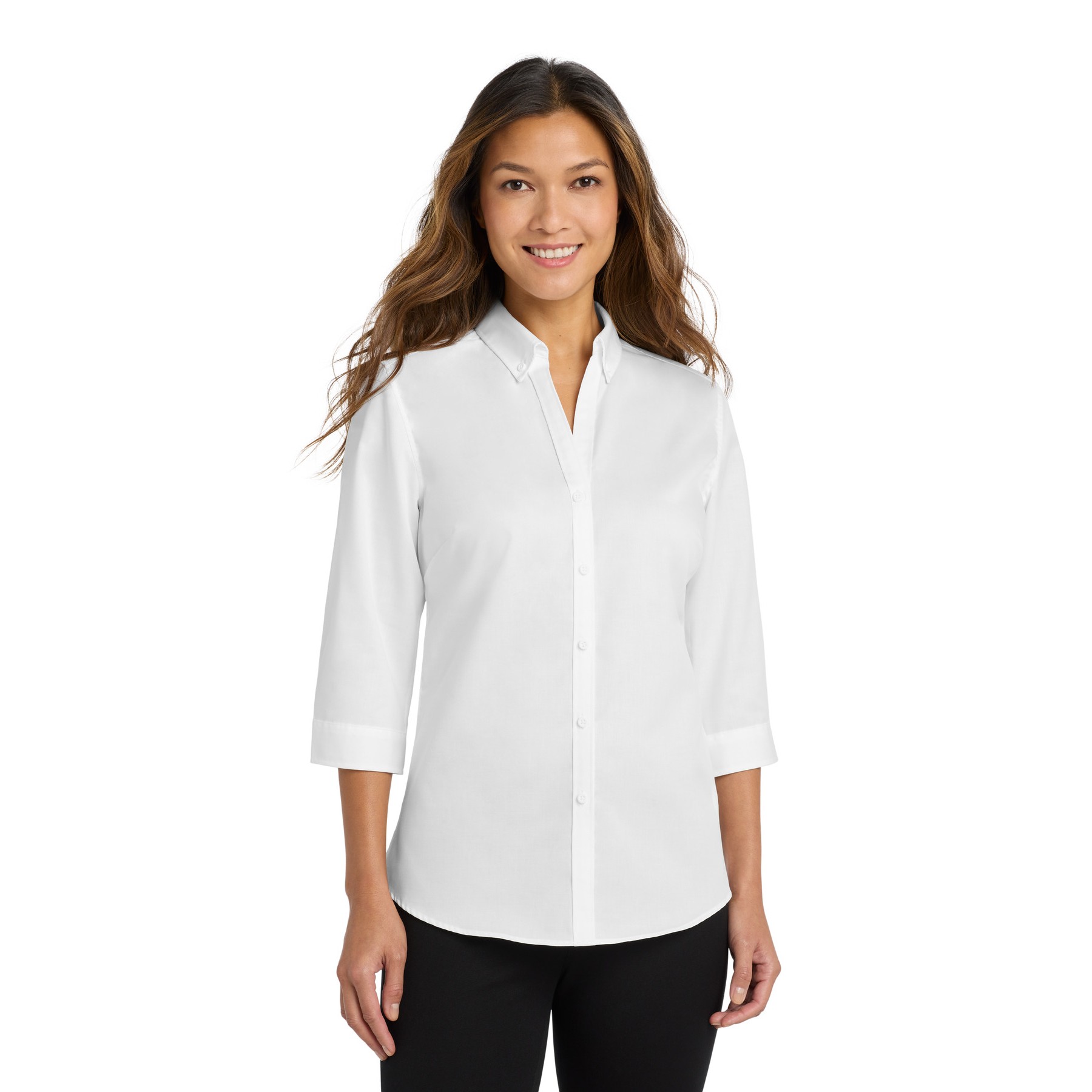 Women's 3/4-Sleeve SuperPro Twill Shirt