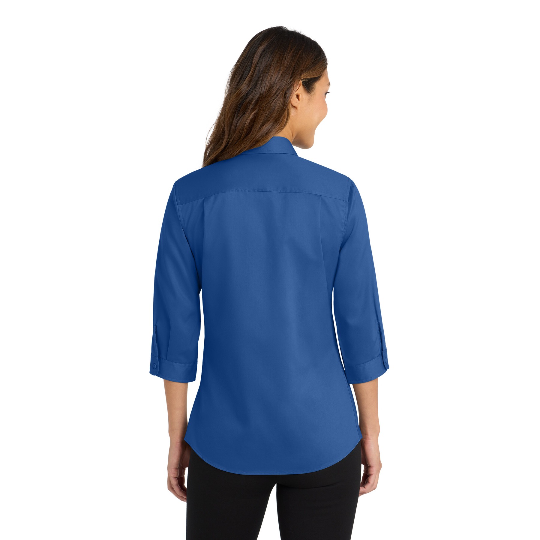 Women's 3/4-Sleeve SuperPro Twill Shirt - Thumbnail Image