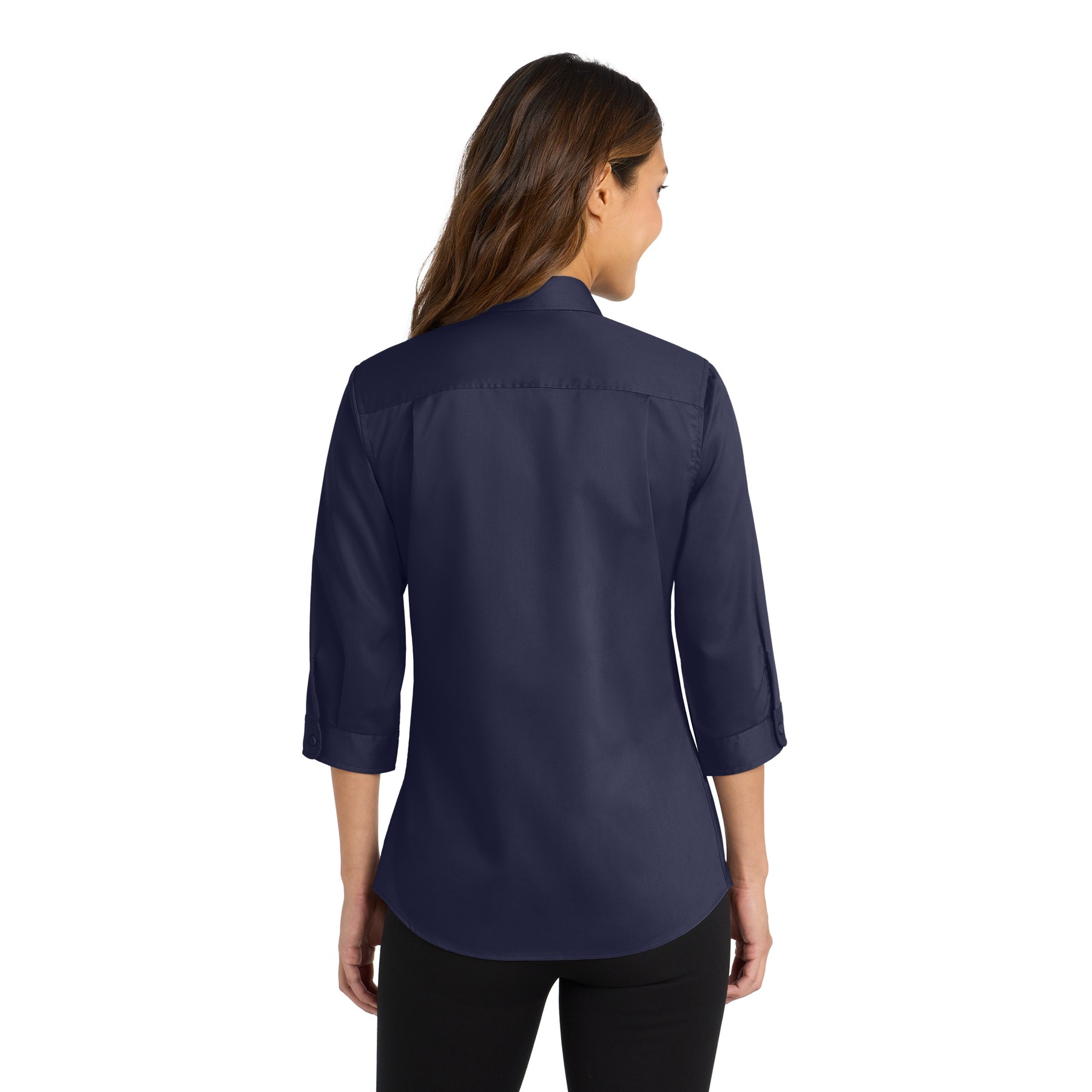 Women's 3/4-Sleeve SuperPro Twill Shirt - Thumbnail Image