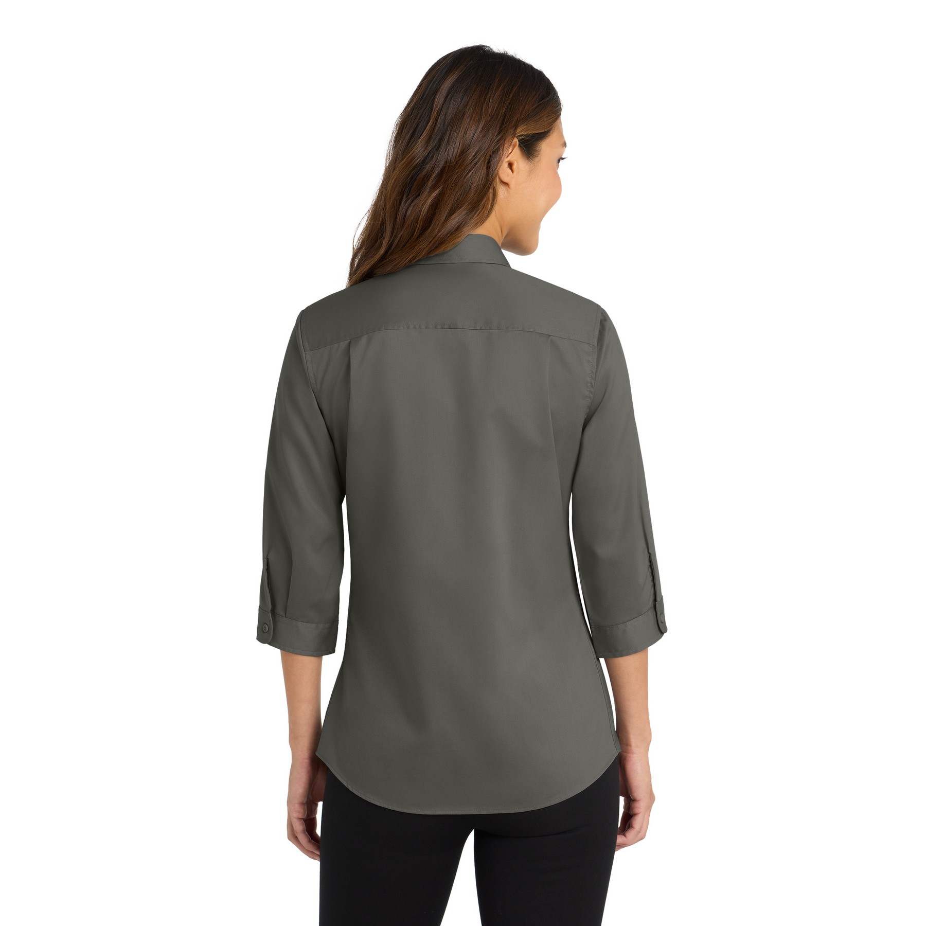 Women's 3/4-Sleeve SuperPro Twill Shirt - Thumbnail Image