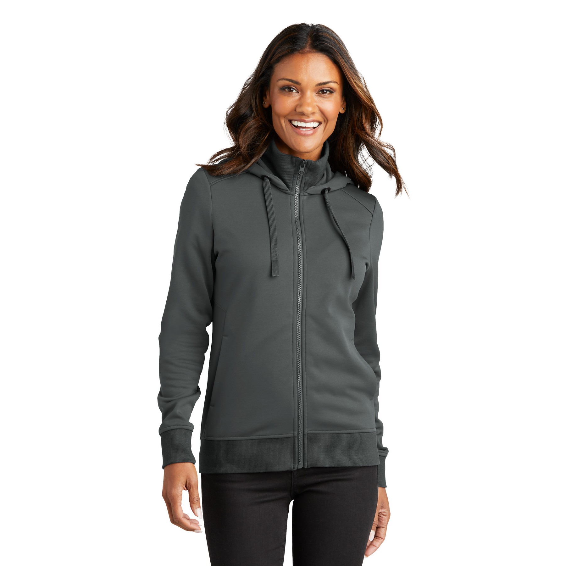 Women's Smooth Fleece Hooded Jacket