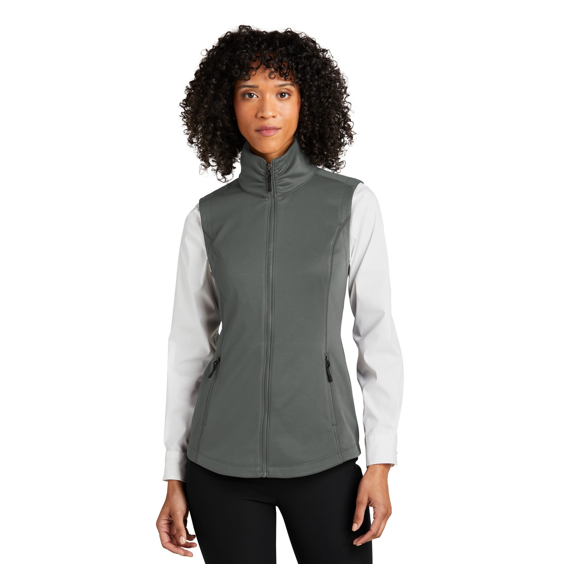 Women's Collective Smooth Fleece Vest - Thumbnail Image