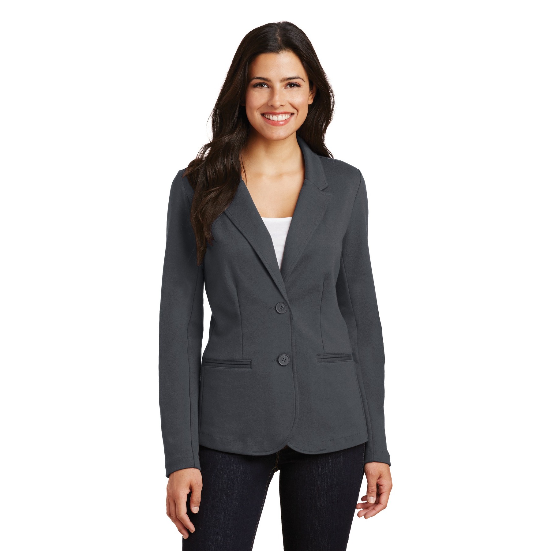 Women's Knit Blazer - Main Image