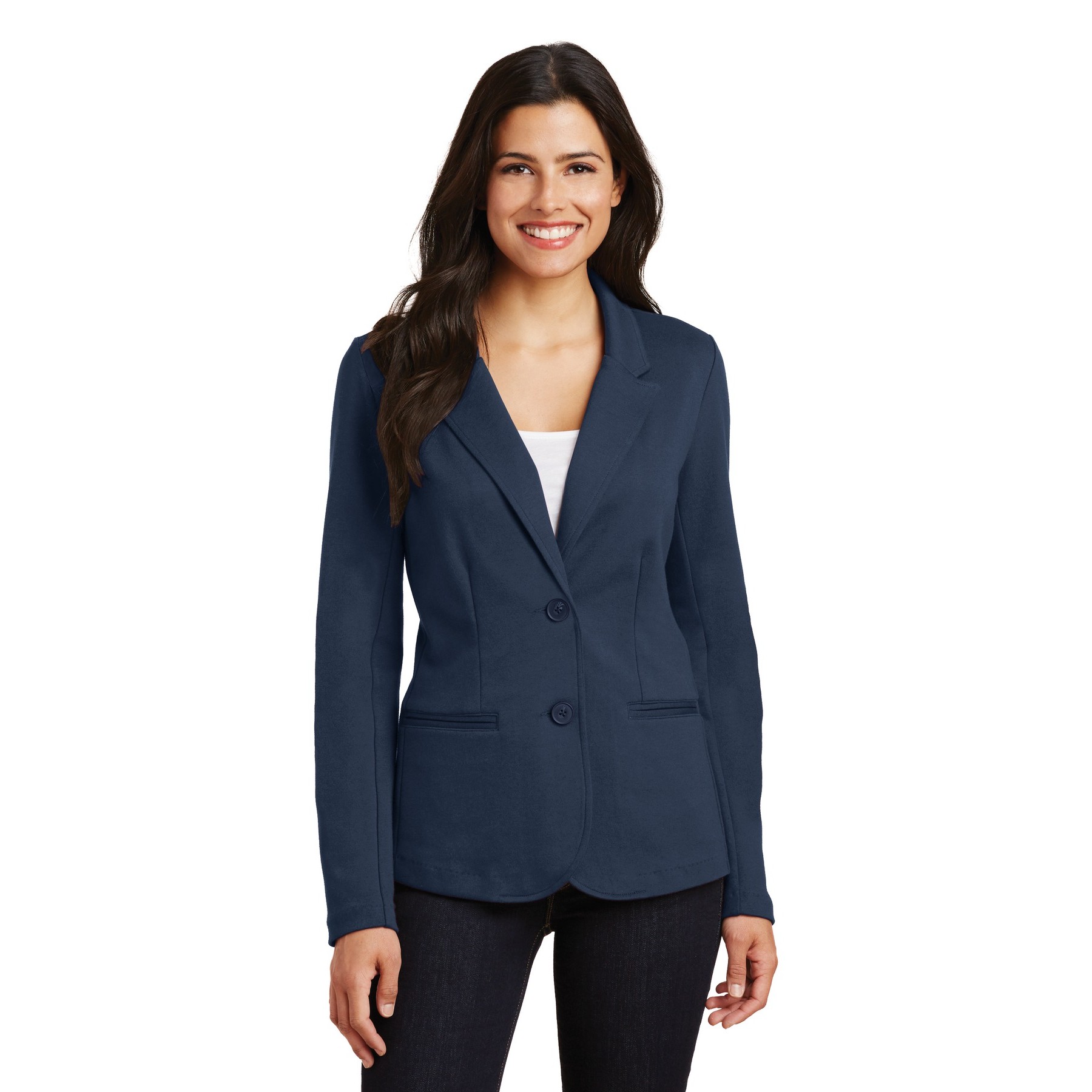 Women's Knit Blazer - Thumbnail Image