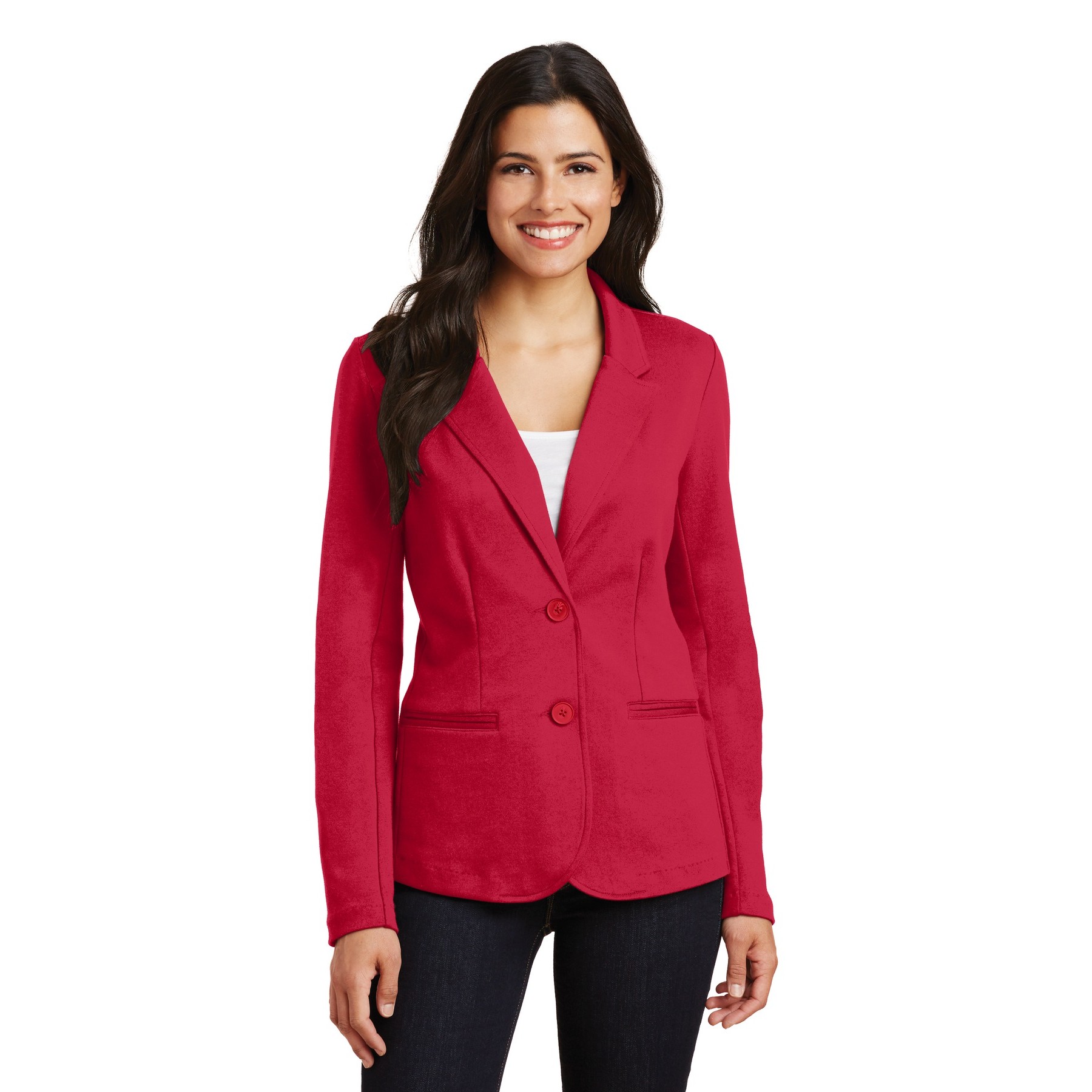 Women's Knit Blazer - Thumbnail Image