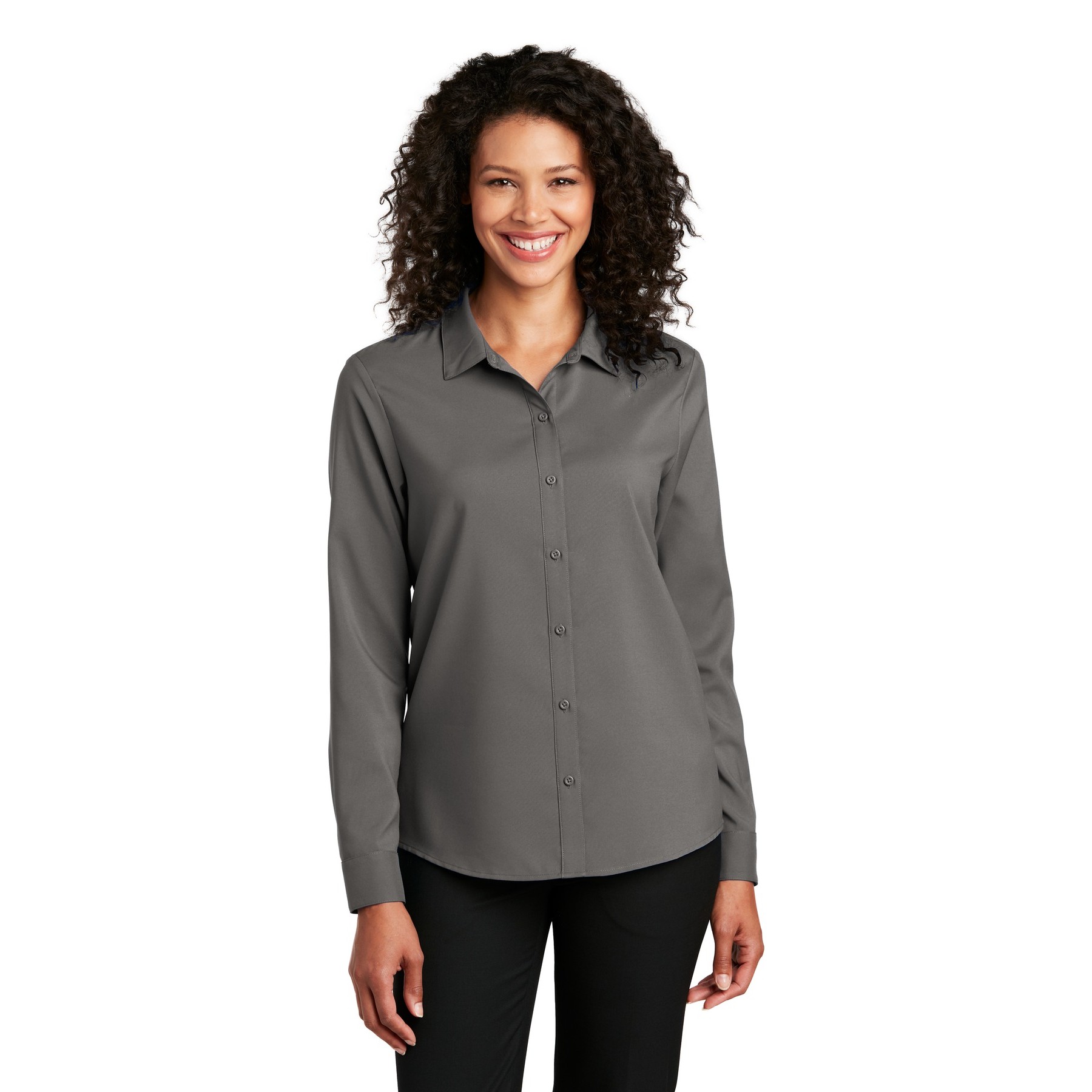 Women's Long Sleeve Performance Staff Shirt - Thumbnail Image