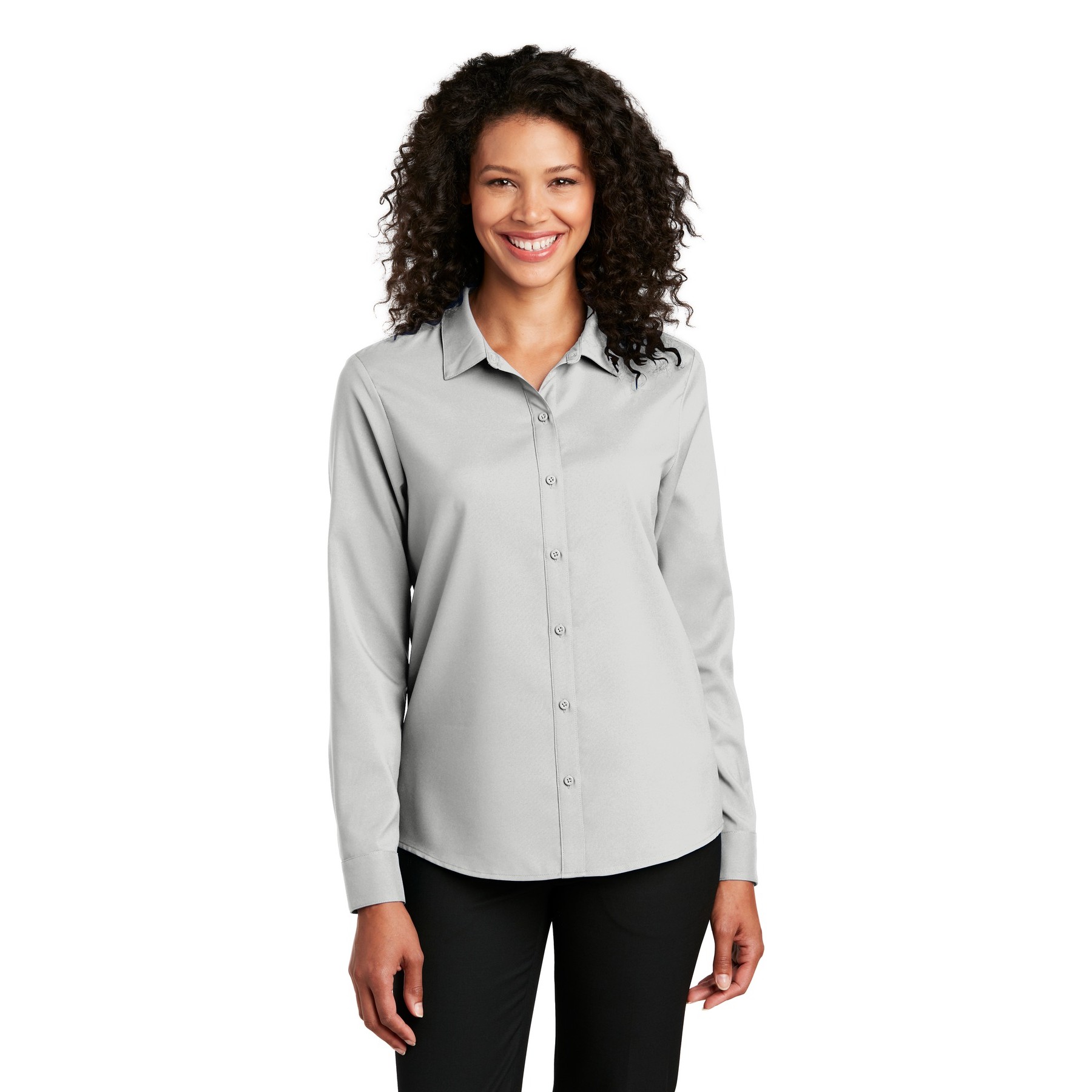 Women's Long Sleeve Performance Staff Shirt - Main Image