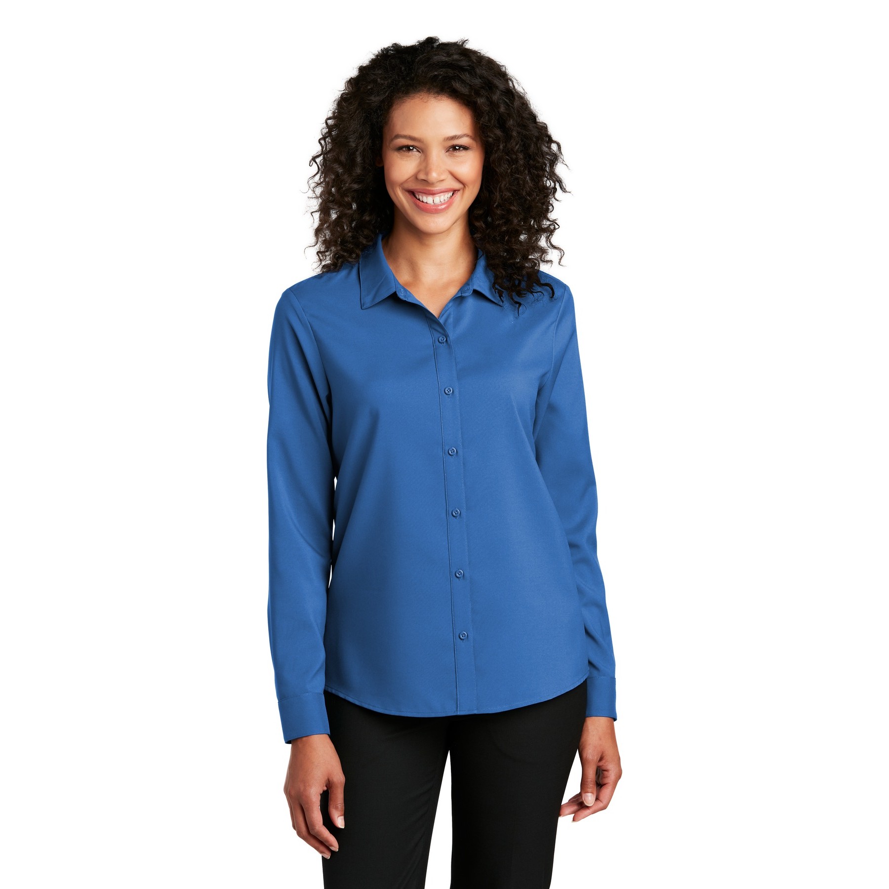 Women's Long Sleeve Performance Staff Shirt - Thumbnail Image