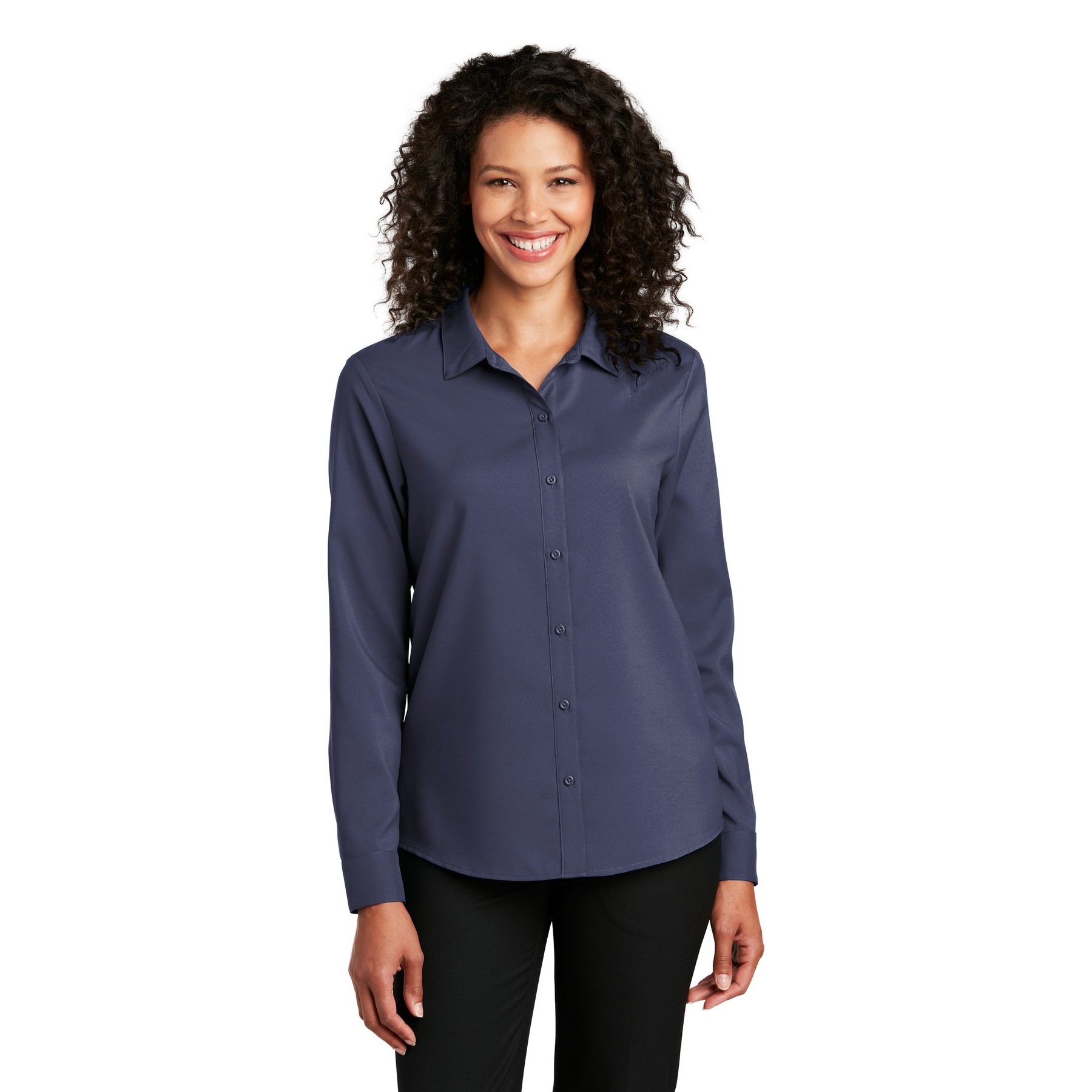 Women's Long Sleeve Performance Staff Shirt - Thumbnail Image