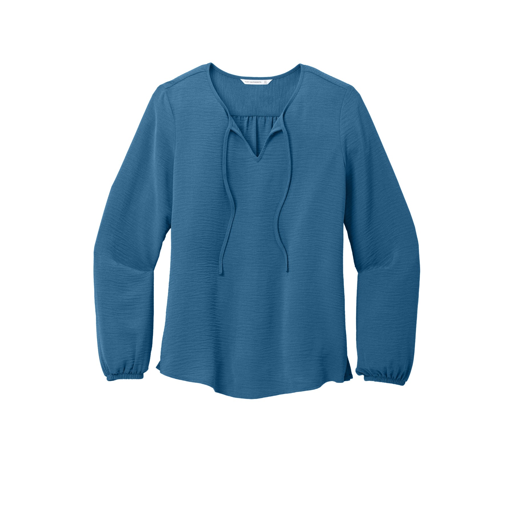 Women's Textured Crepe Blouse - Thumbnail Image