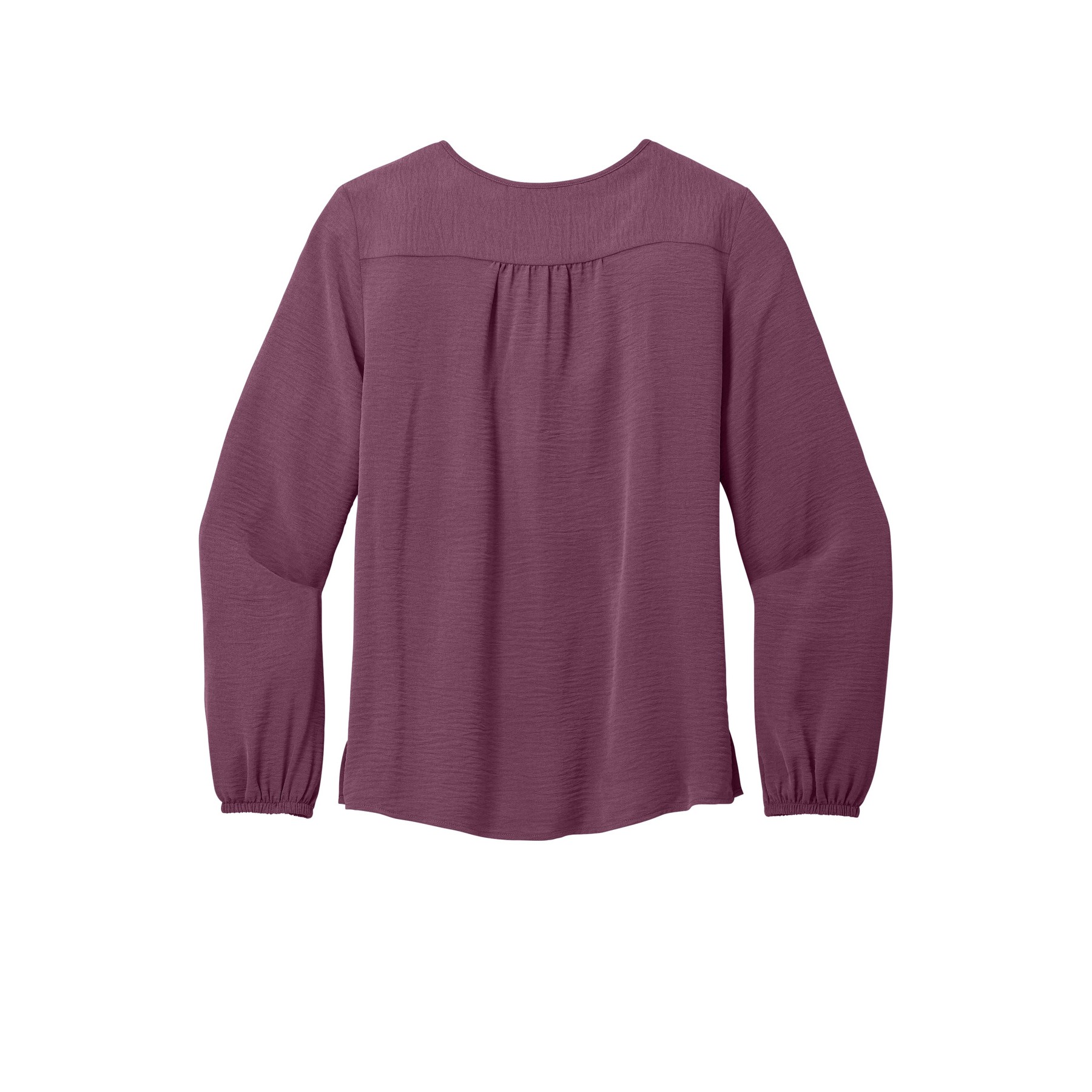 Women's Textured Crepe Blouse - Thumbnail Image