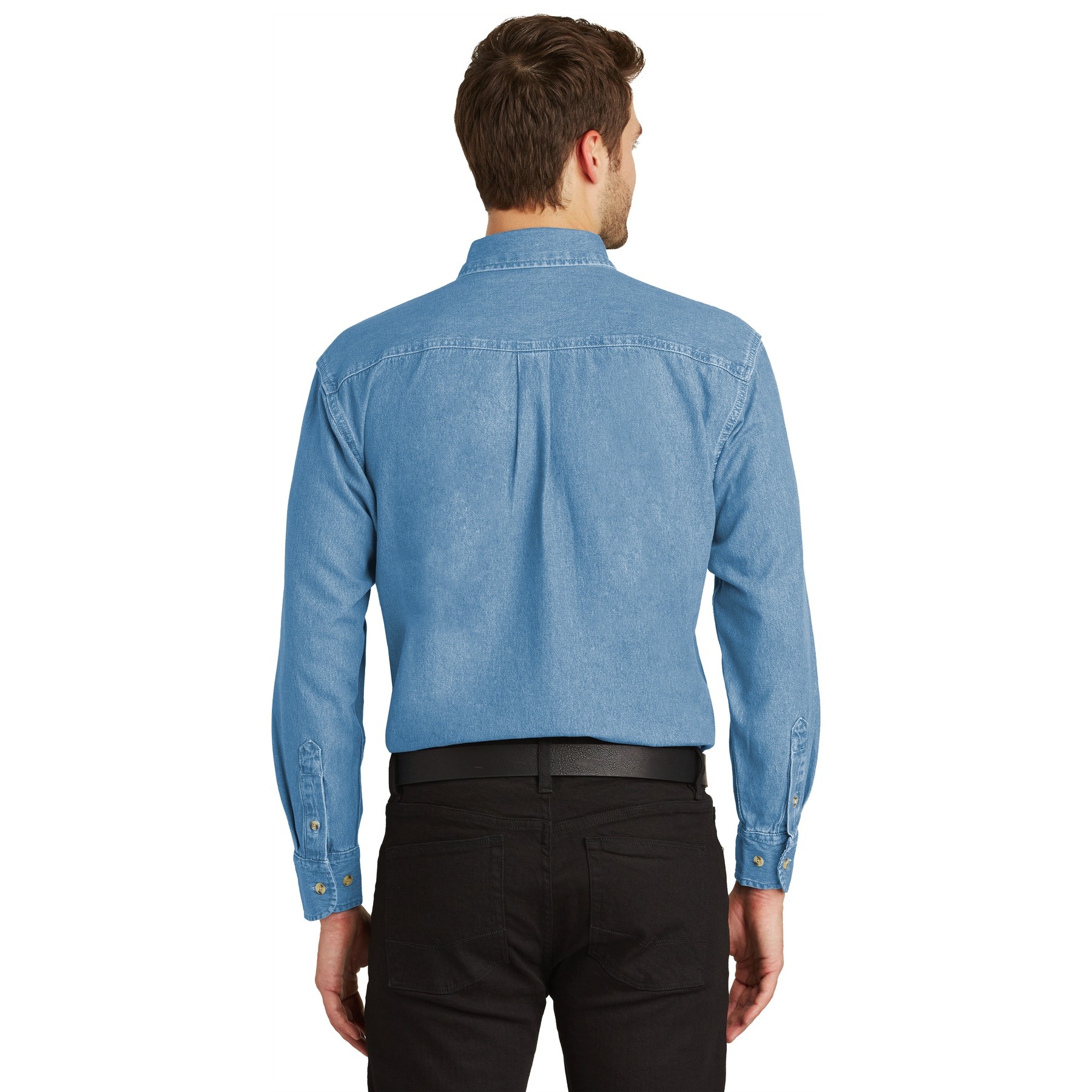 Long Sleeve Denim Shirt - Thumbnail Image