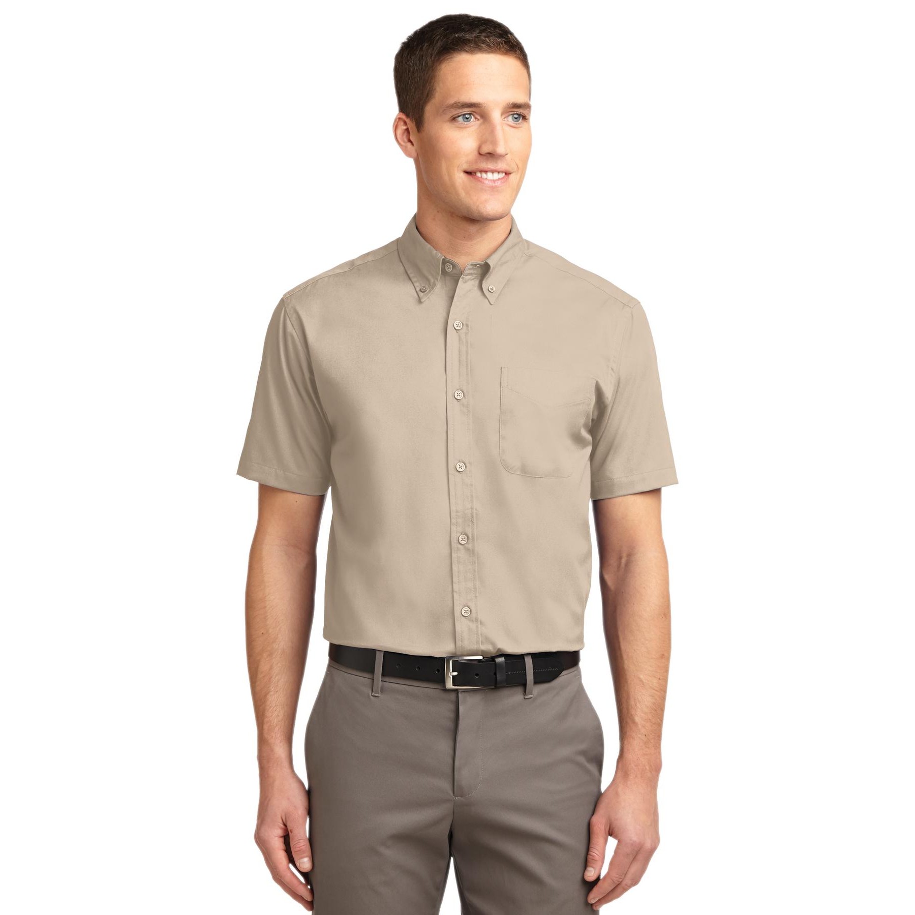 Short Sleeve Easy Care Shirt - Thumbnail Image