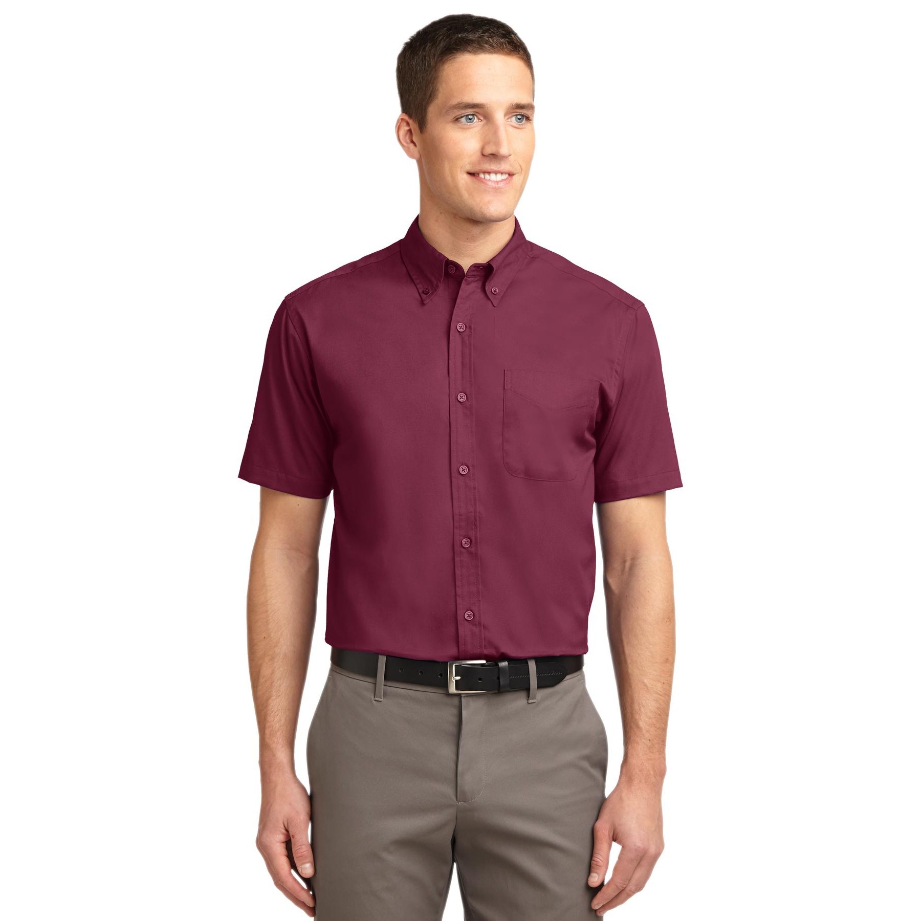 Short Sleeve Easy Care Shirt - Thumbnail Image