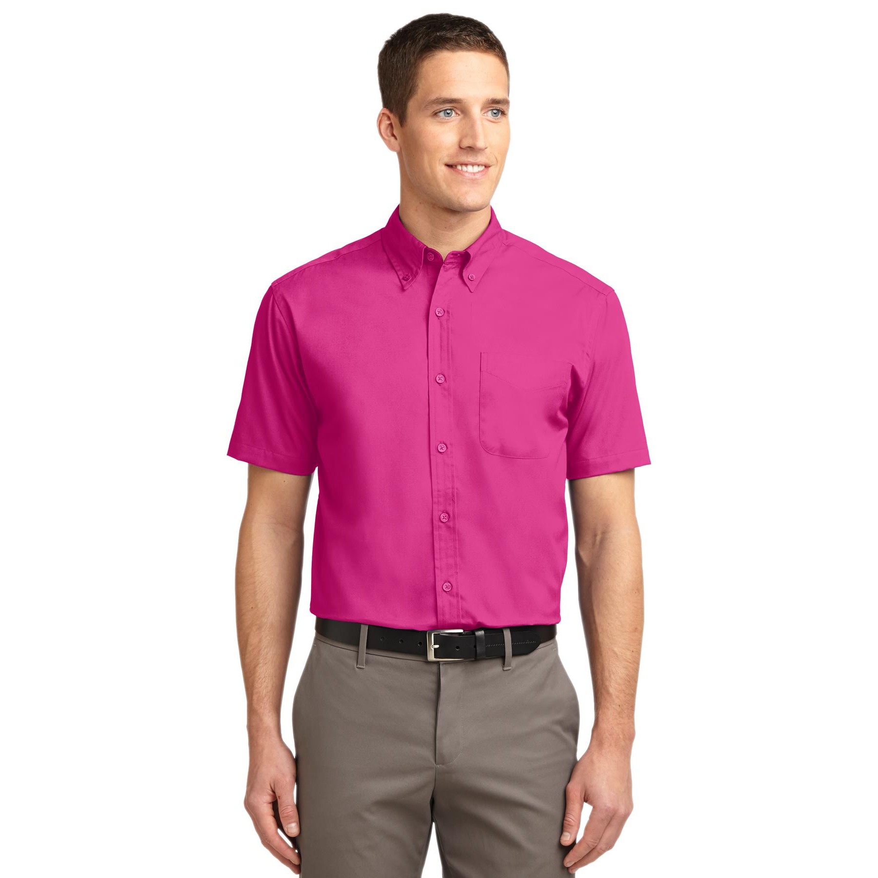 Short Sleeve Easy Care Shirt - Thumbnail Image