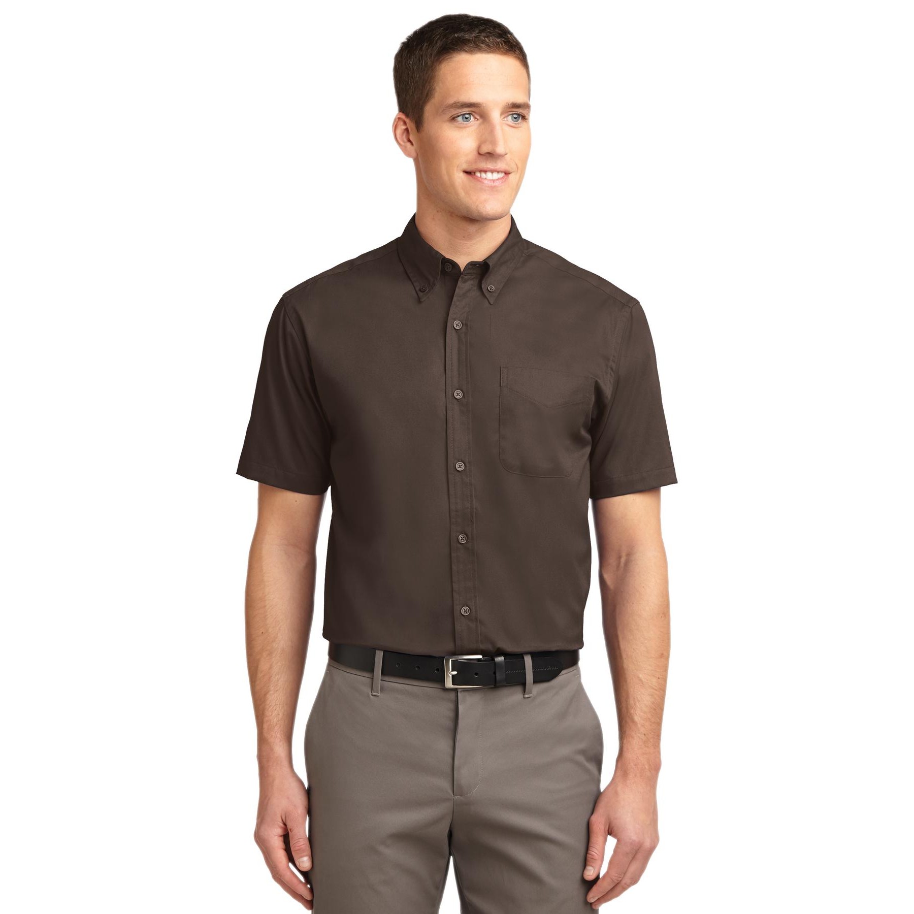 Short Sleeve Easy Care Shirt - Thumbnail Image