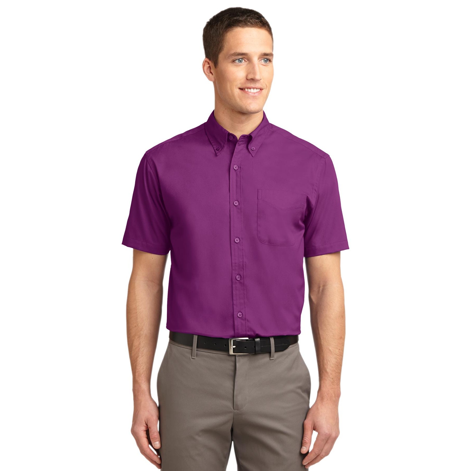 Short Sleeve Easy Care Shirt - Thumbnail Image