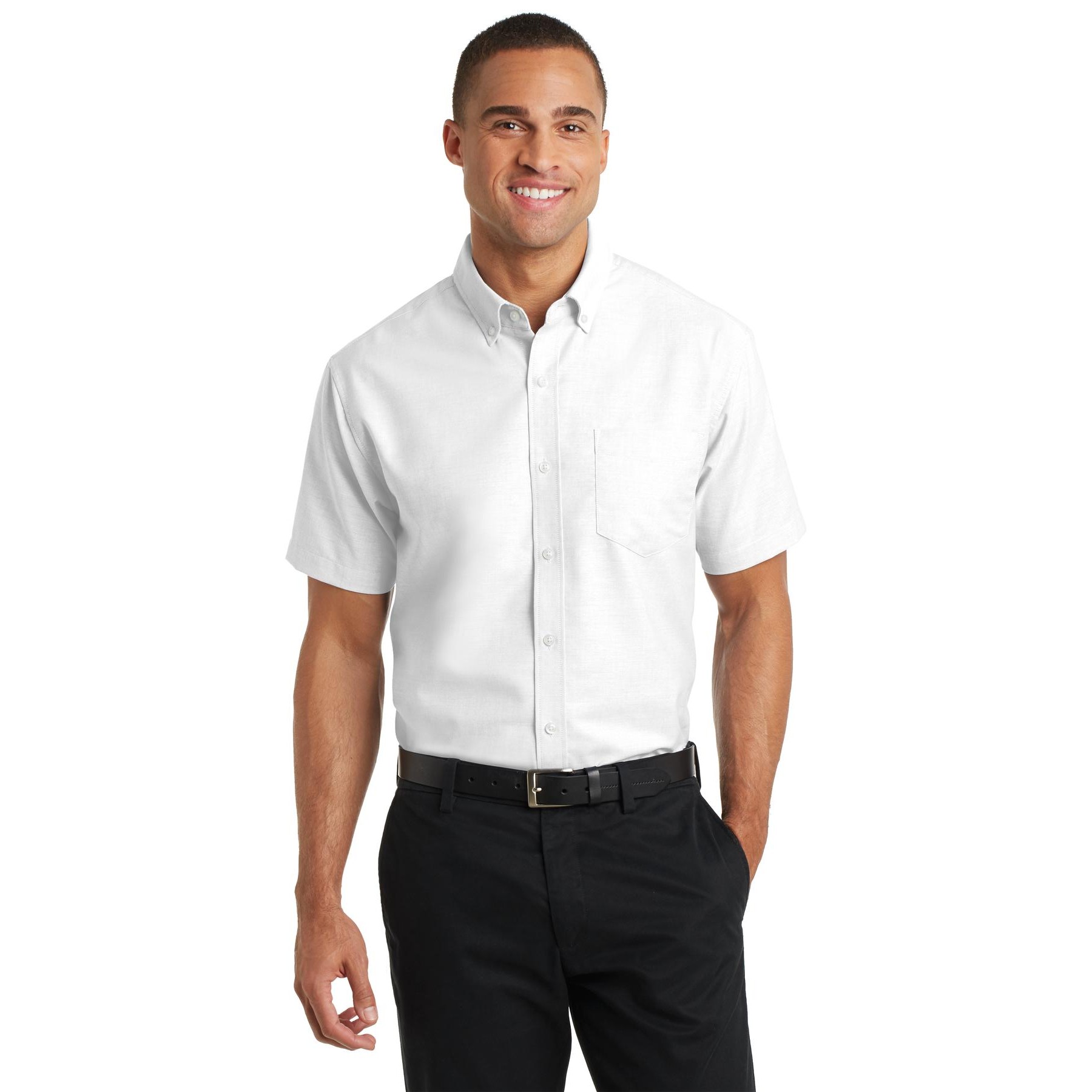 Short Sleeve SuperPro Oxford Shirt