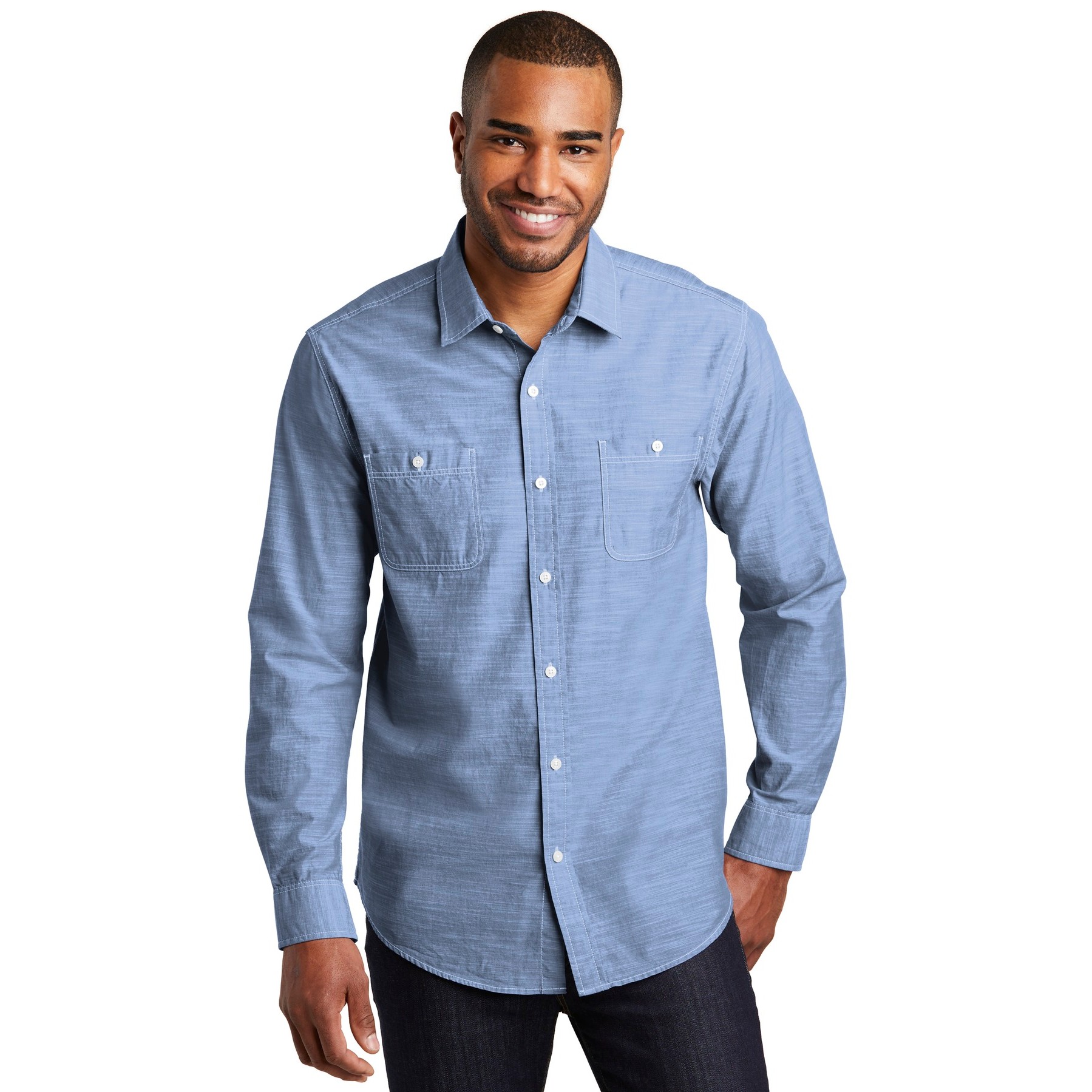 Slub Chambray Shirt - Thumbnail Image