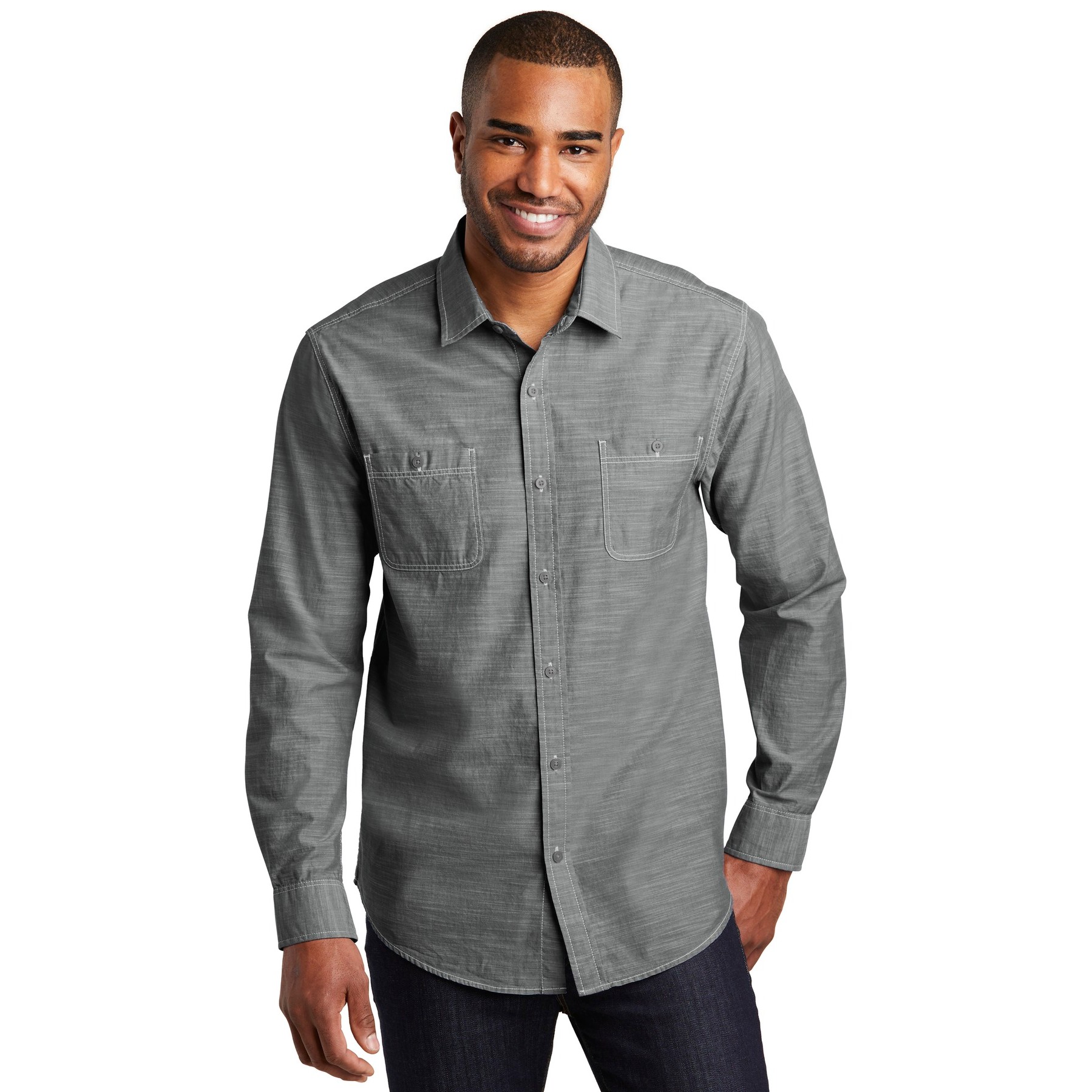 Slub Chambray Shirt - Thumbnail Image
