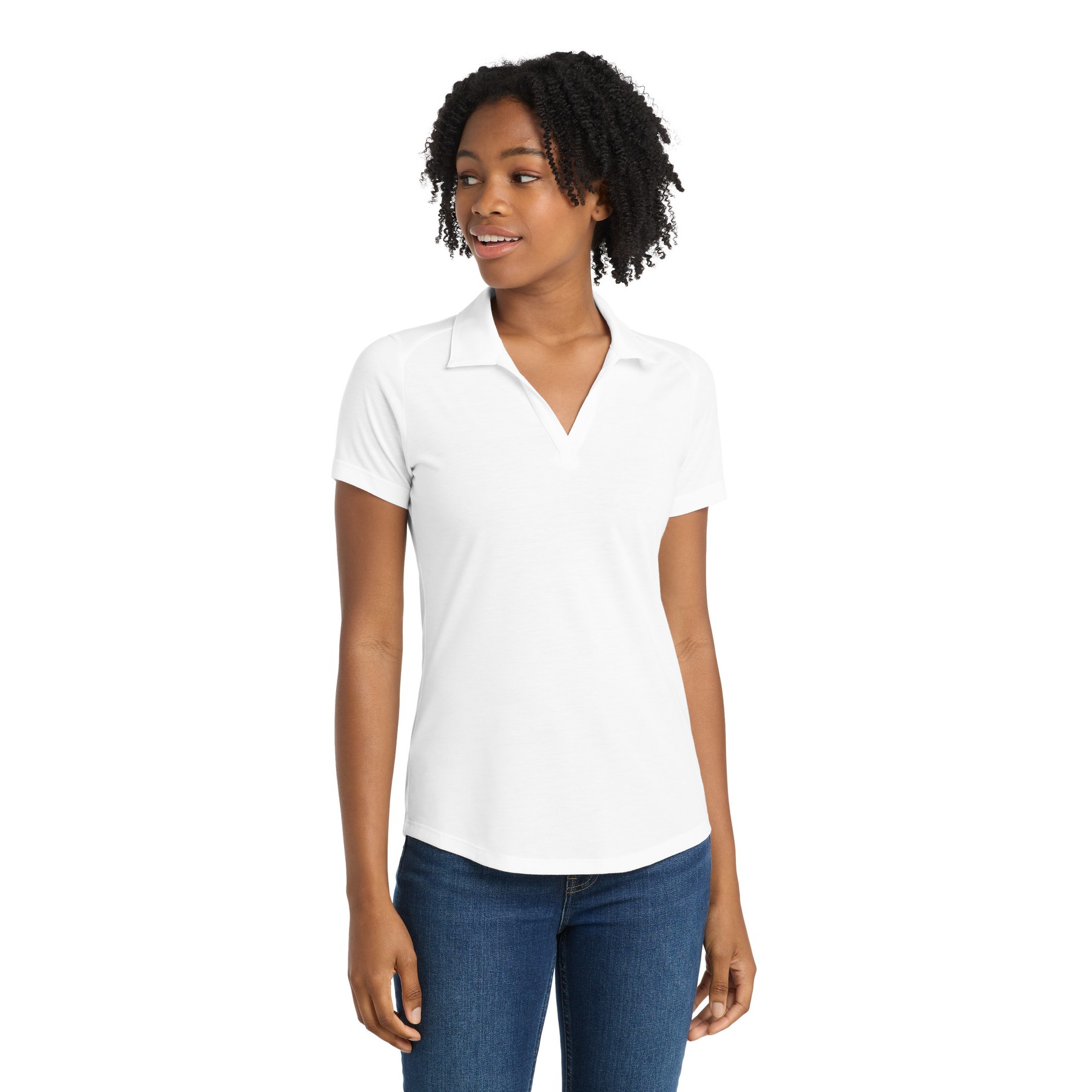Women's PosiCharge Tri-Blend Wicking Polo - Main Image