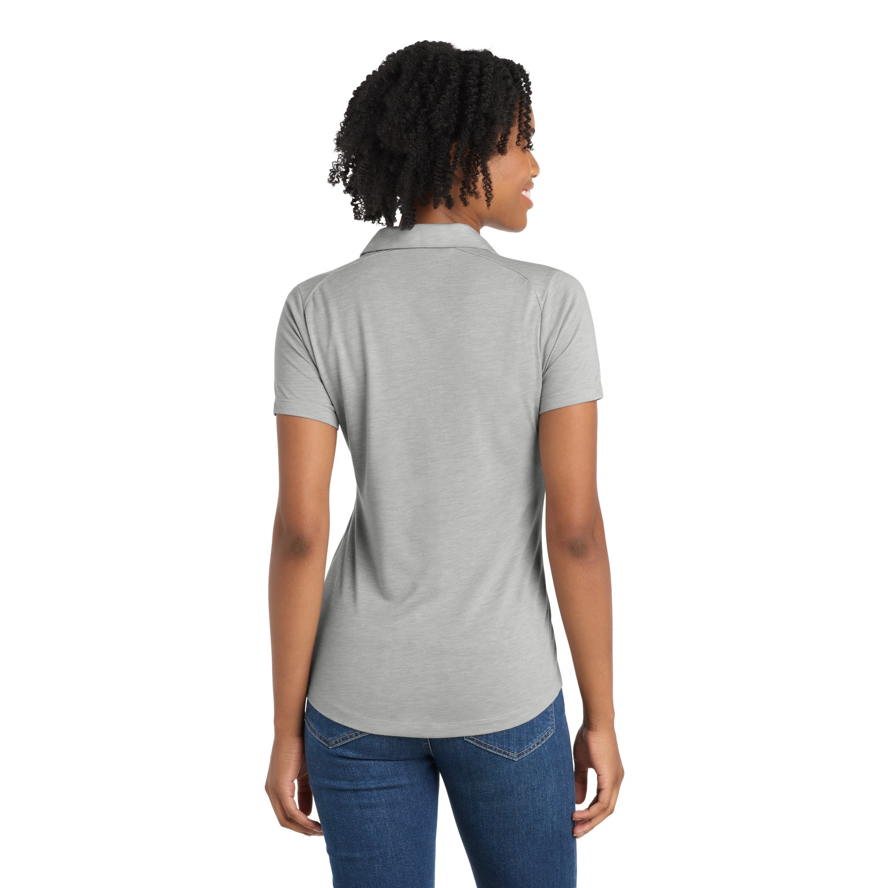 Women's PosiCharge Tri-Blend Wicking Polo - Thumbnail Image