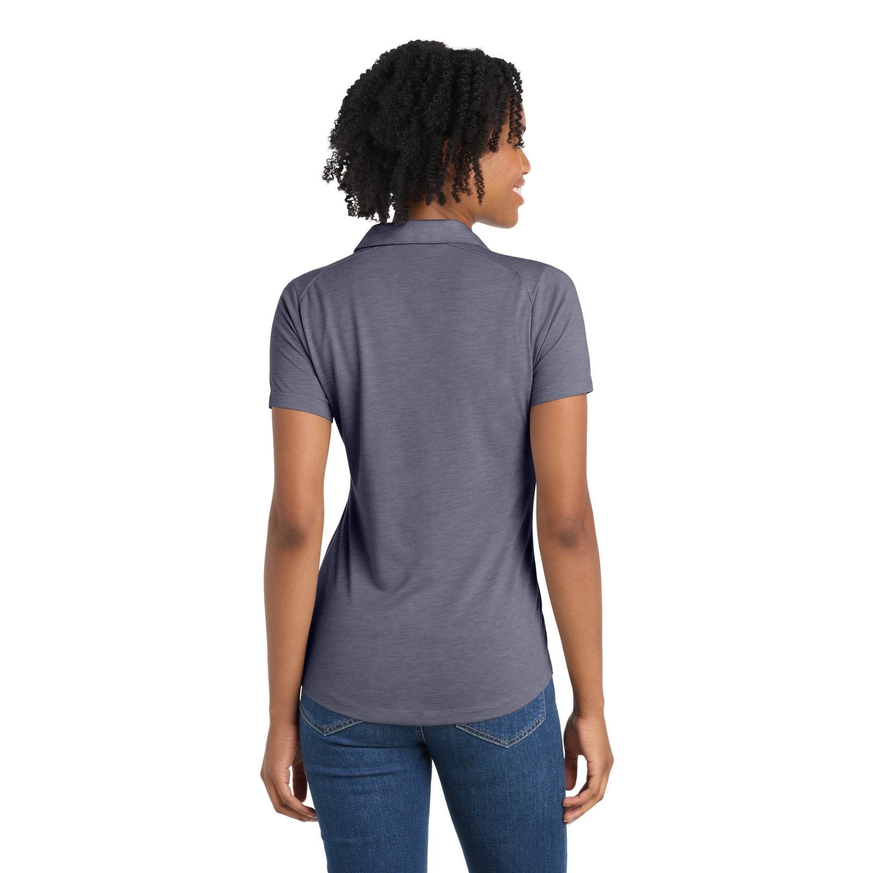 Women's PosiCharge Tri-Blend Wicking Polo - Thumbnail Image