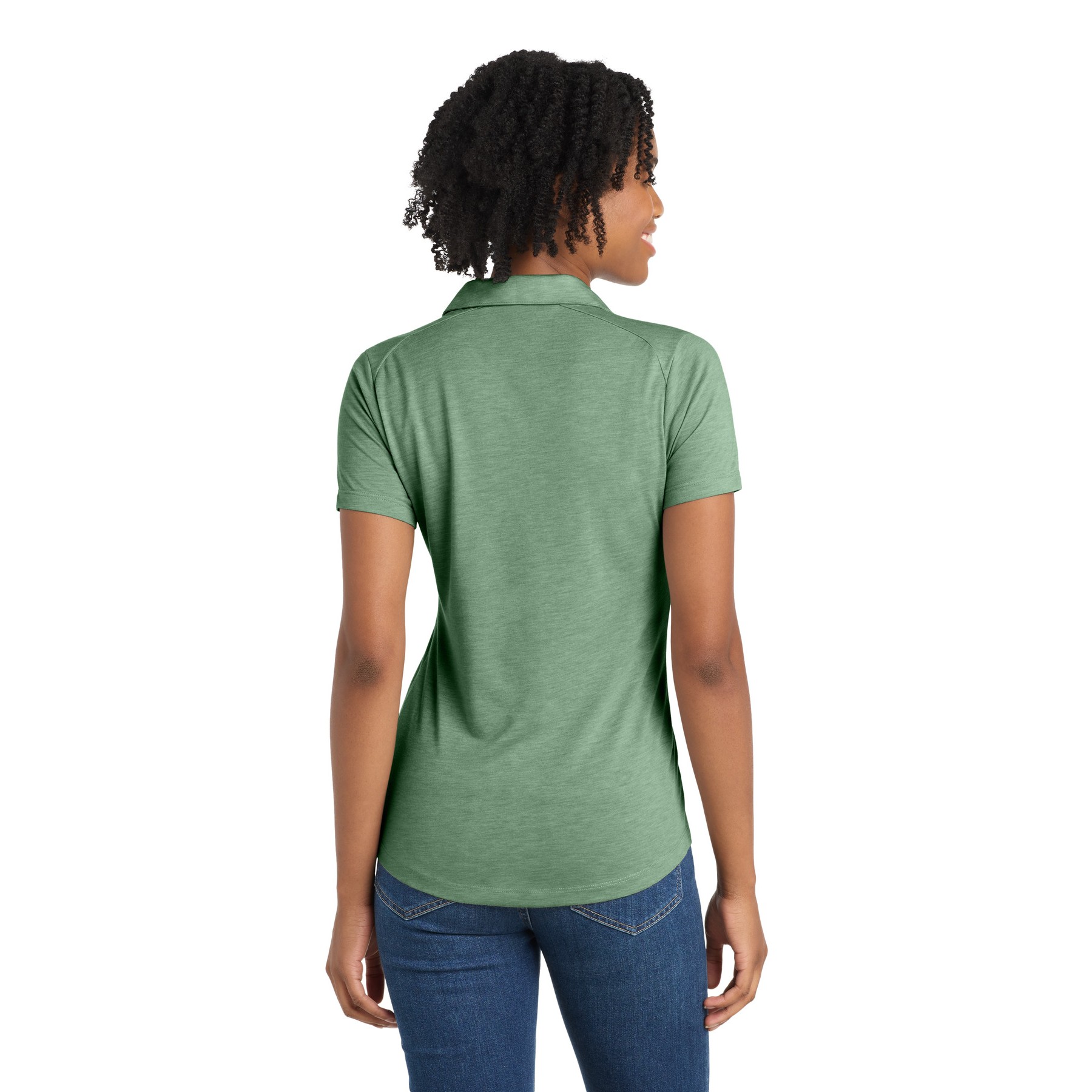 Women's PosiCharge Tri-Blend Wicking Polo - Thumbnail Image
