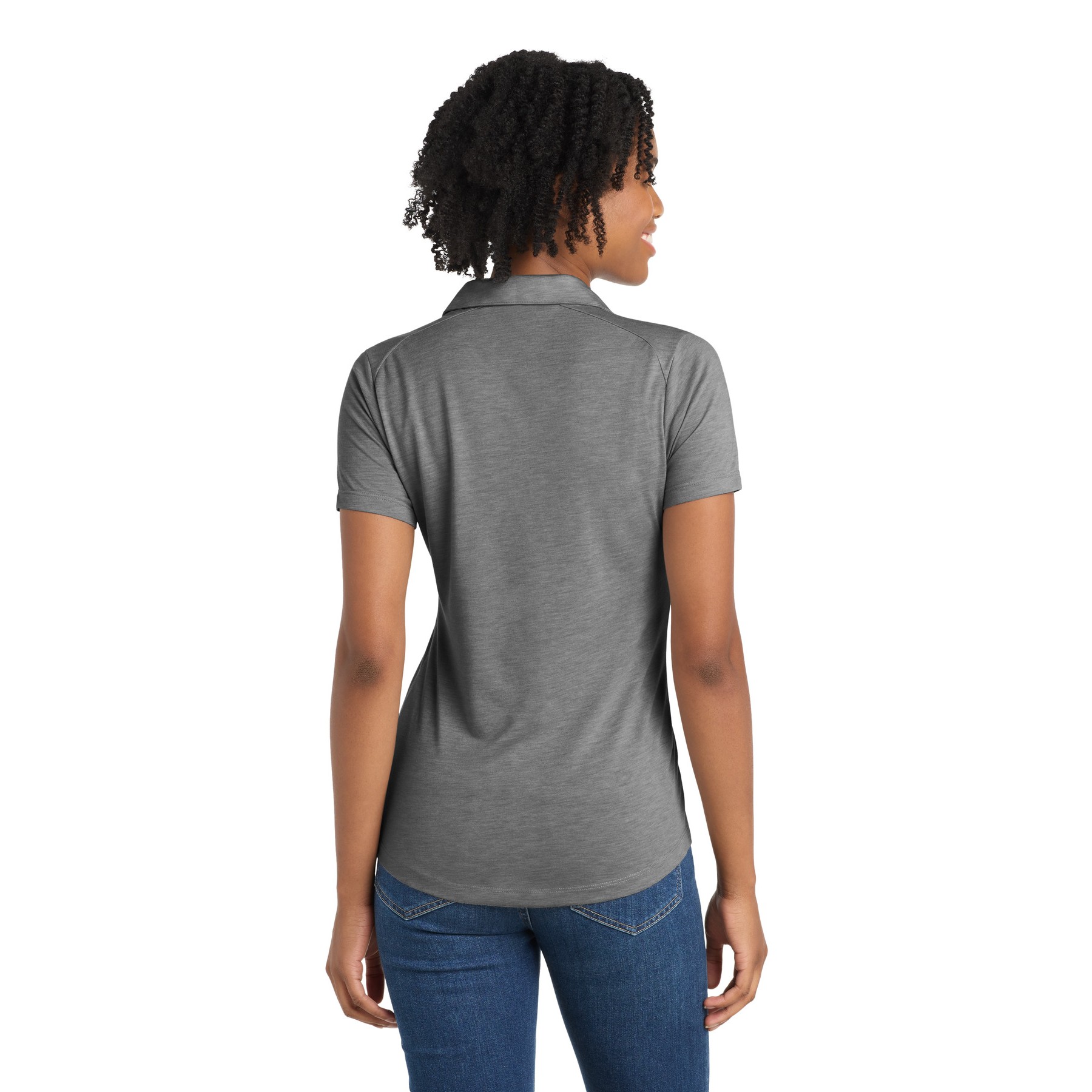 Women's PosiCharge Tri-Blend Wicking Polo - Thumbnail Image