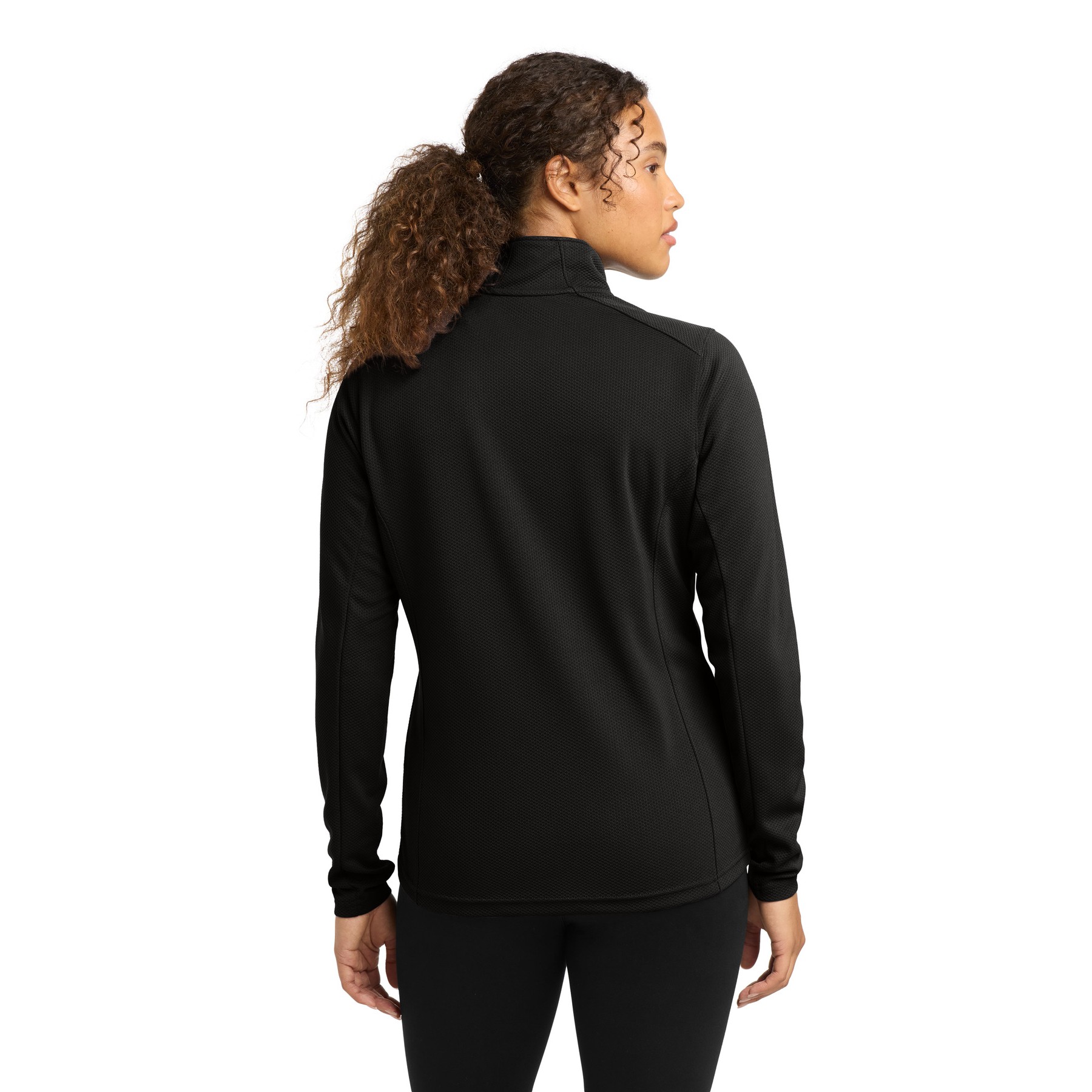 Women's Sport-Wick Textured 1/4-Zip Pullover - Thumbnail Image