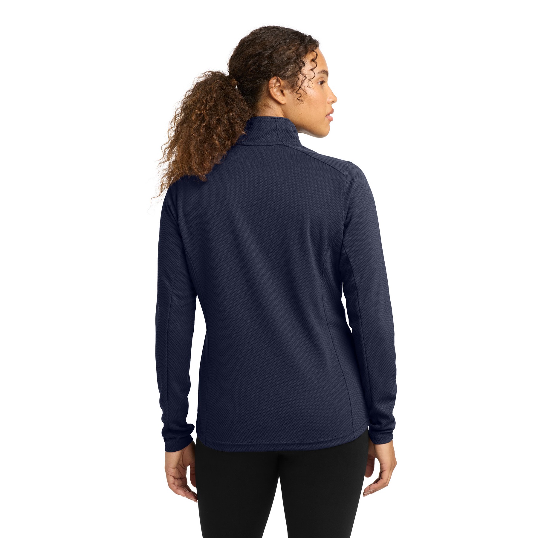 Women's Sport-Wick Textured 1/4-Zip Pullover - Thumbnail Image