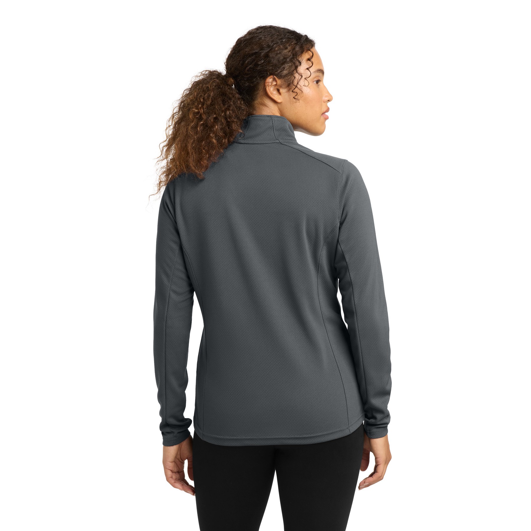 Women's Sport-Wick Textured 1/4-Zip Pullover - Thumbnail Image