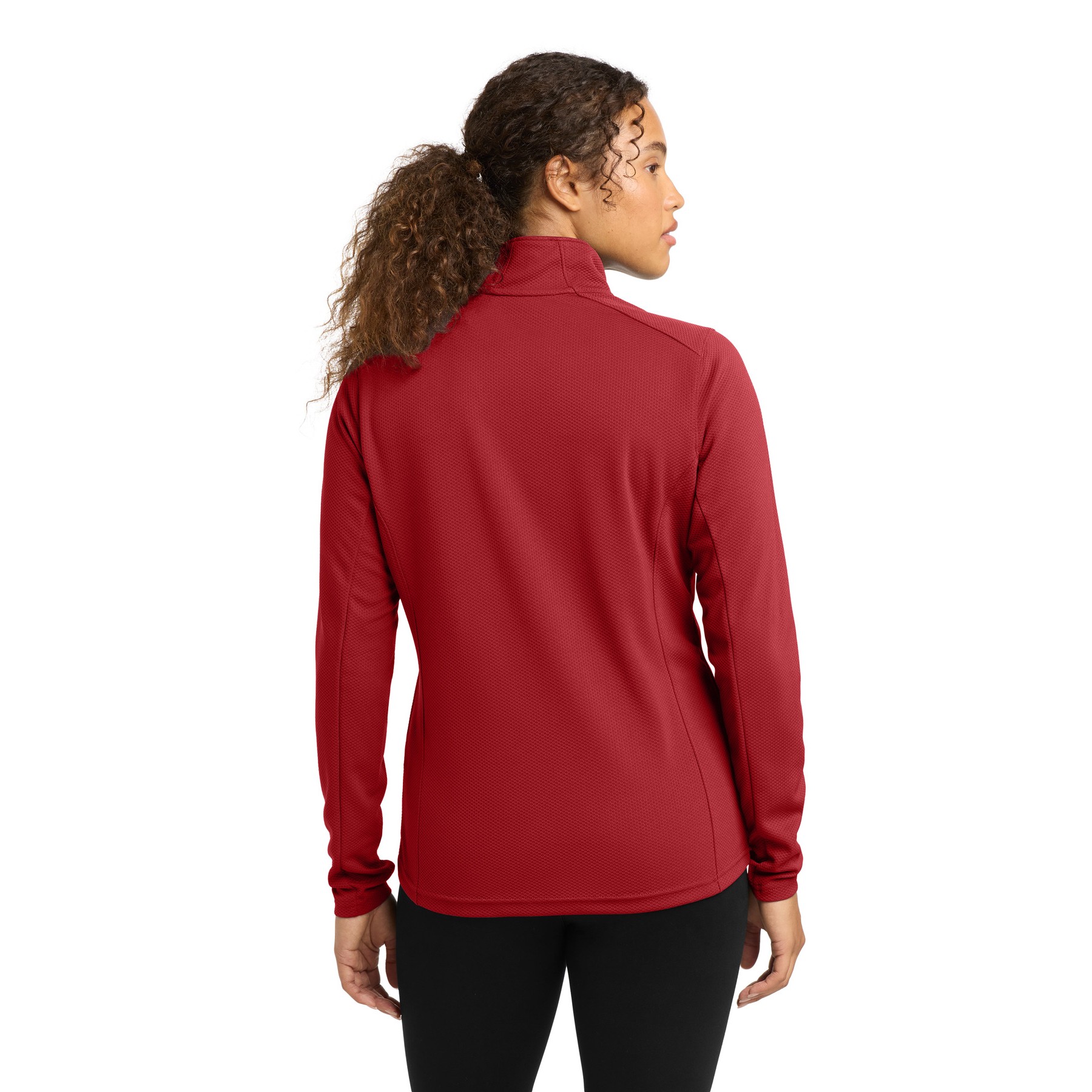 Women's Sport-Wick Textured 1/4-Zip Pullover - Thumbnail Image
