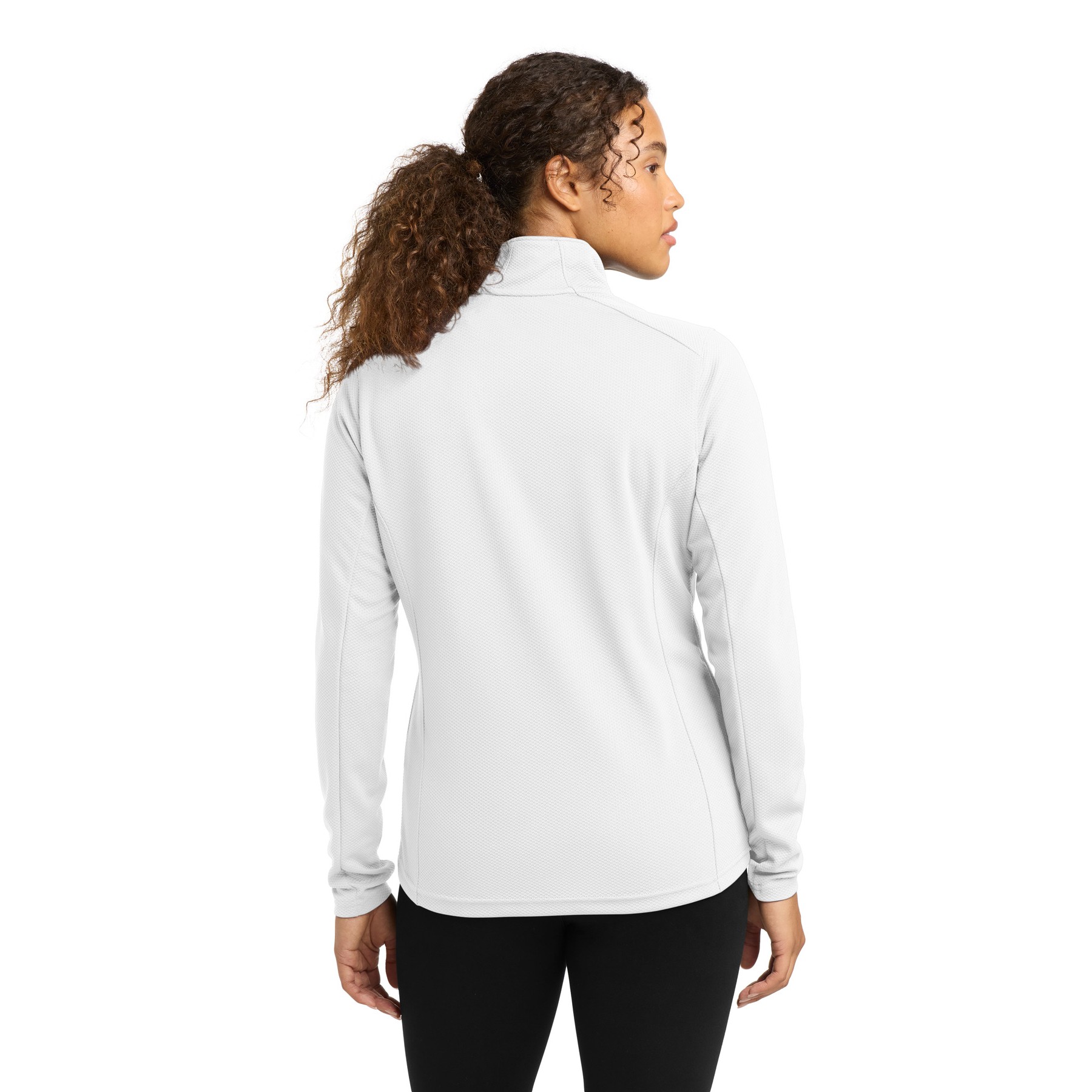Women's Sport-Wick Textured 1/4-Zip Pullover - Thumbnail Image