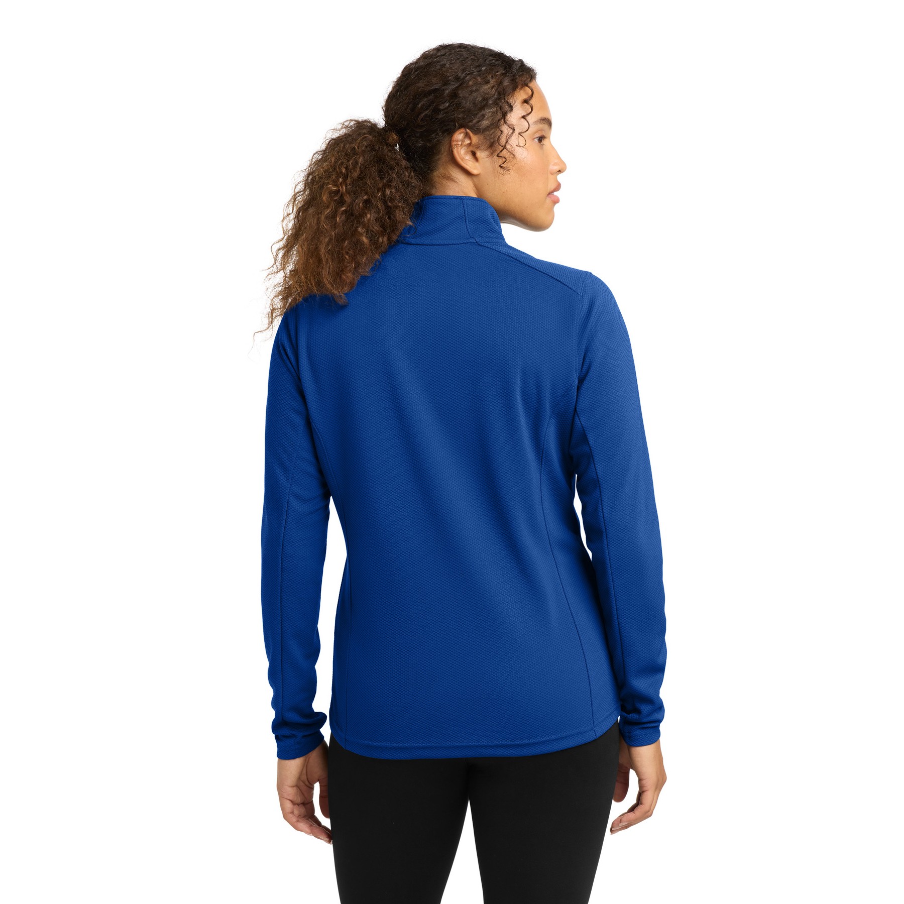 Women's Sport-Wick Textured 1/4-Zip Pullover - Thumbnail Image
