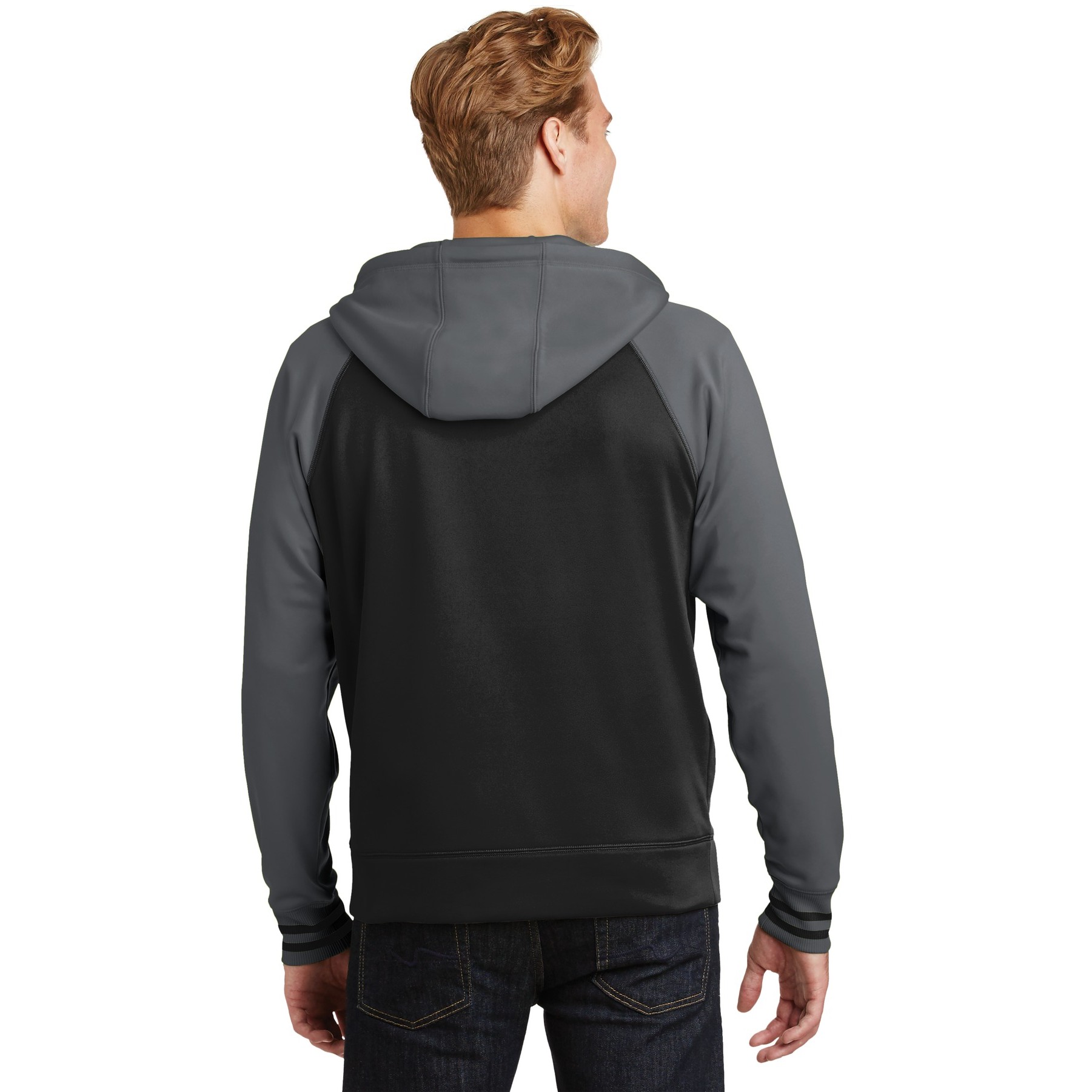 Sport-Wick Varsity Fleece Full-Zip Hooded Jacket - Thumbnail Image