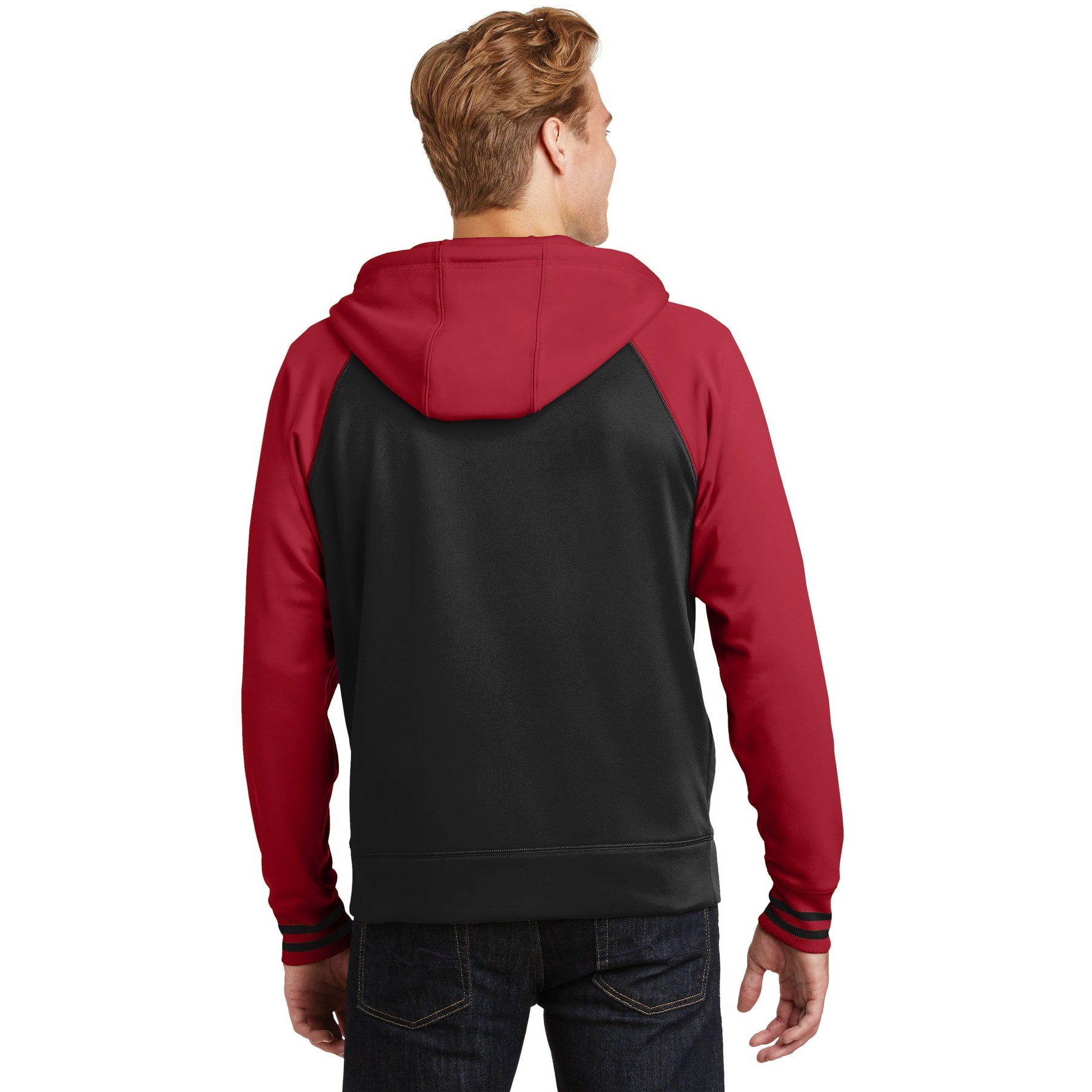 Sport-Wick Varsity Fleece Full-Zip Hooded Jacket - Thumbnail Image