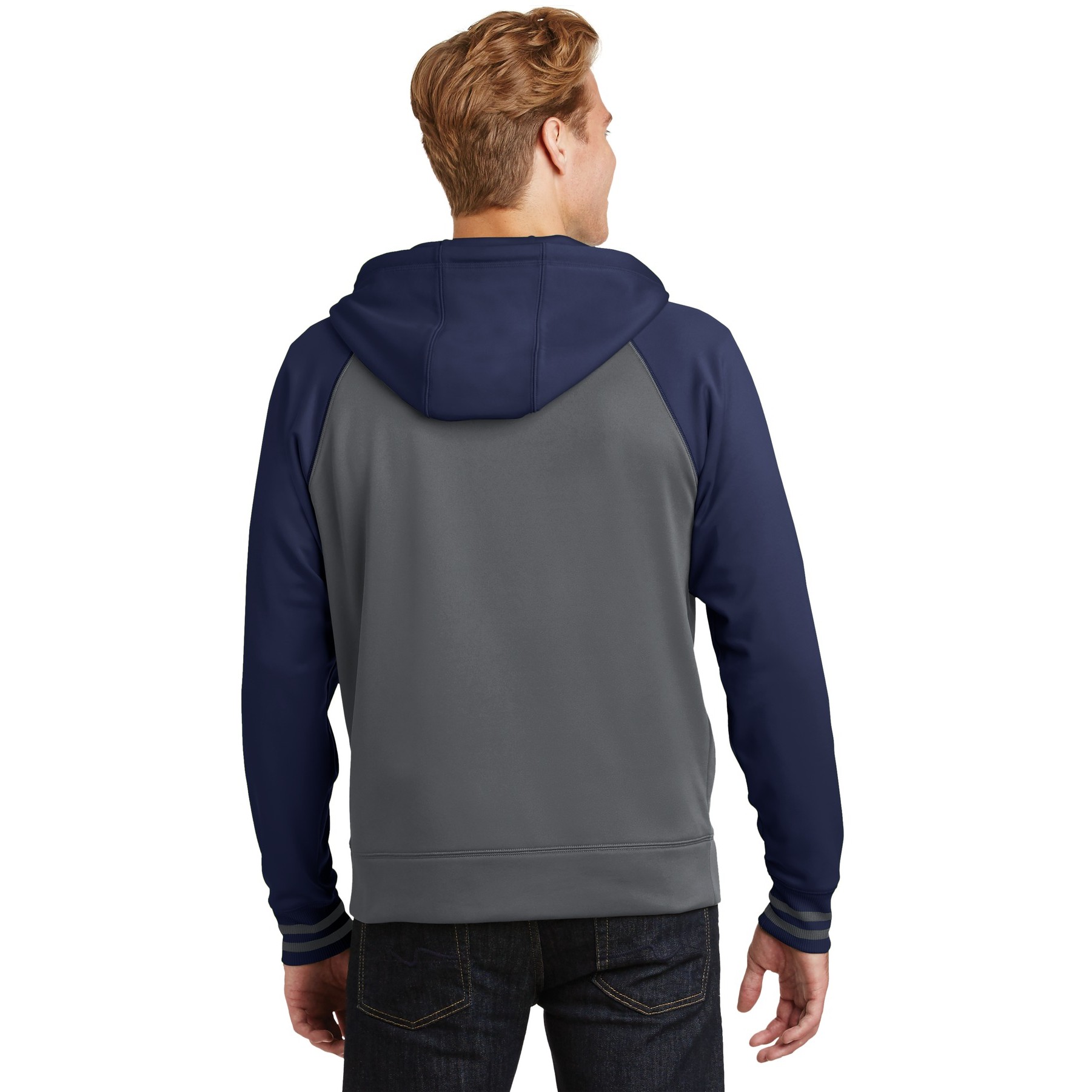 Sport-Wick Varsity Fleece Full-Zip Hooded Jacket - Thumbnail Image