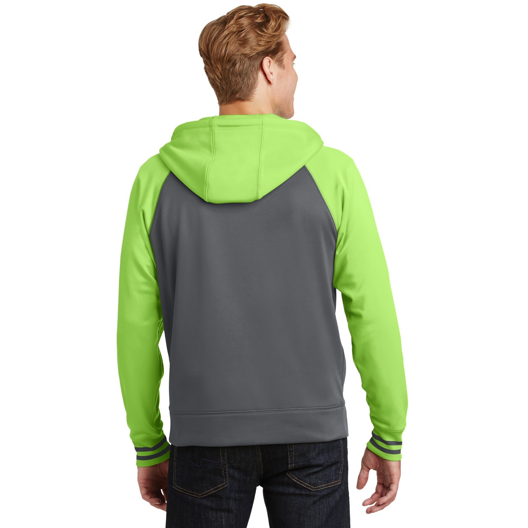 Sport-Wick Varsity Fleece Full-Zip Hooded Jacket - Thumbnail Image