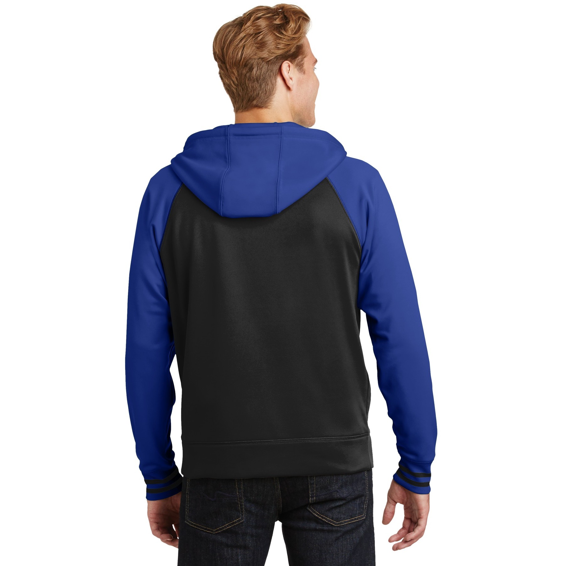 Sport-Wick Varsity Fleece Full-Zip Hooded Jacket - Thumbnail Image