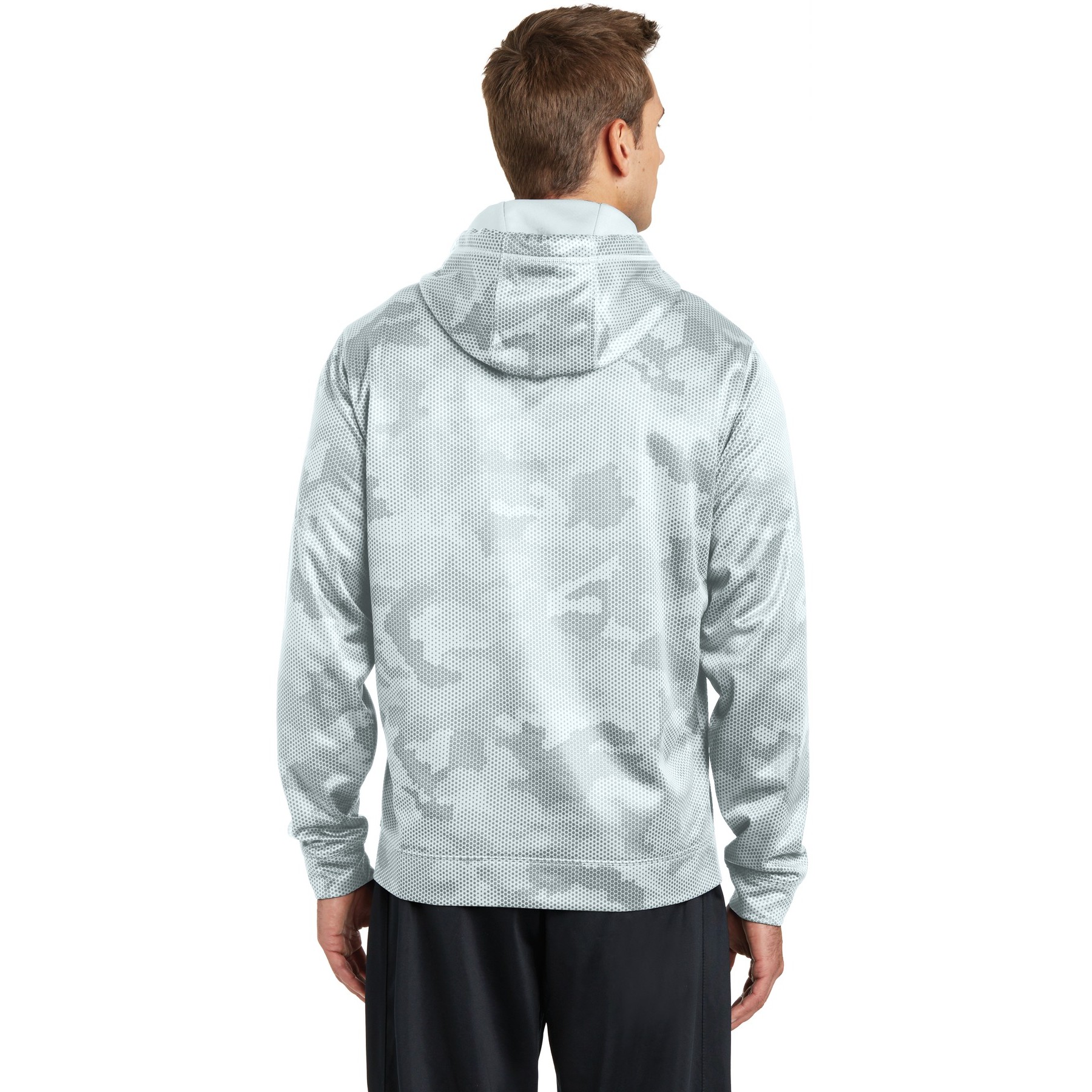 Sport-Wick CamoHex Fleece Hooded Pullover - Thumbnail Image